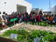 Inauguração da horta: neste dia convidámos os representantes das entidades que colaboram no nosso projeto Eco-Escolas.