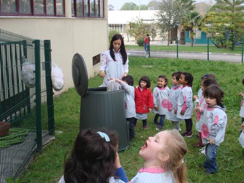 Participação das crianças na reciclagem dos resíduos orgânicos