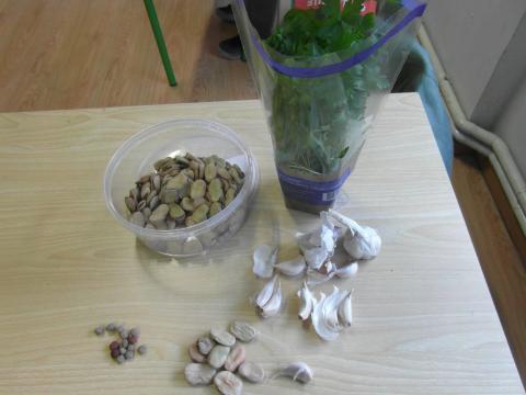 realização de agrupamentos com as sementes