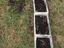 caixas de esferovite rectangulares que utilizamos para deitar a terra para as crianças posteriormente plantarem.