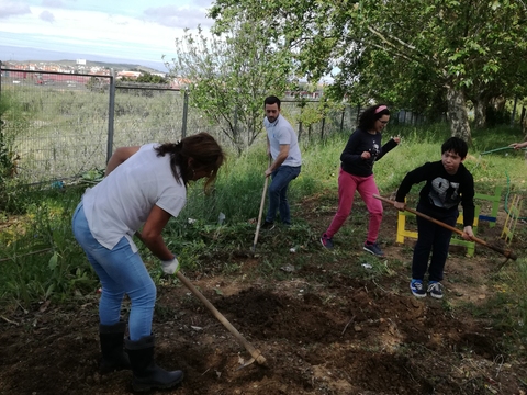 Preparação da terra para nova cultura