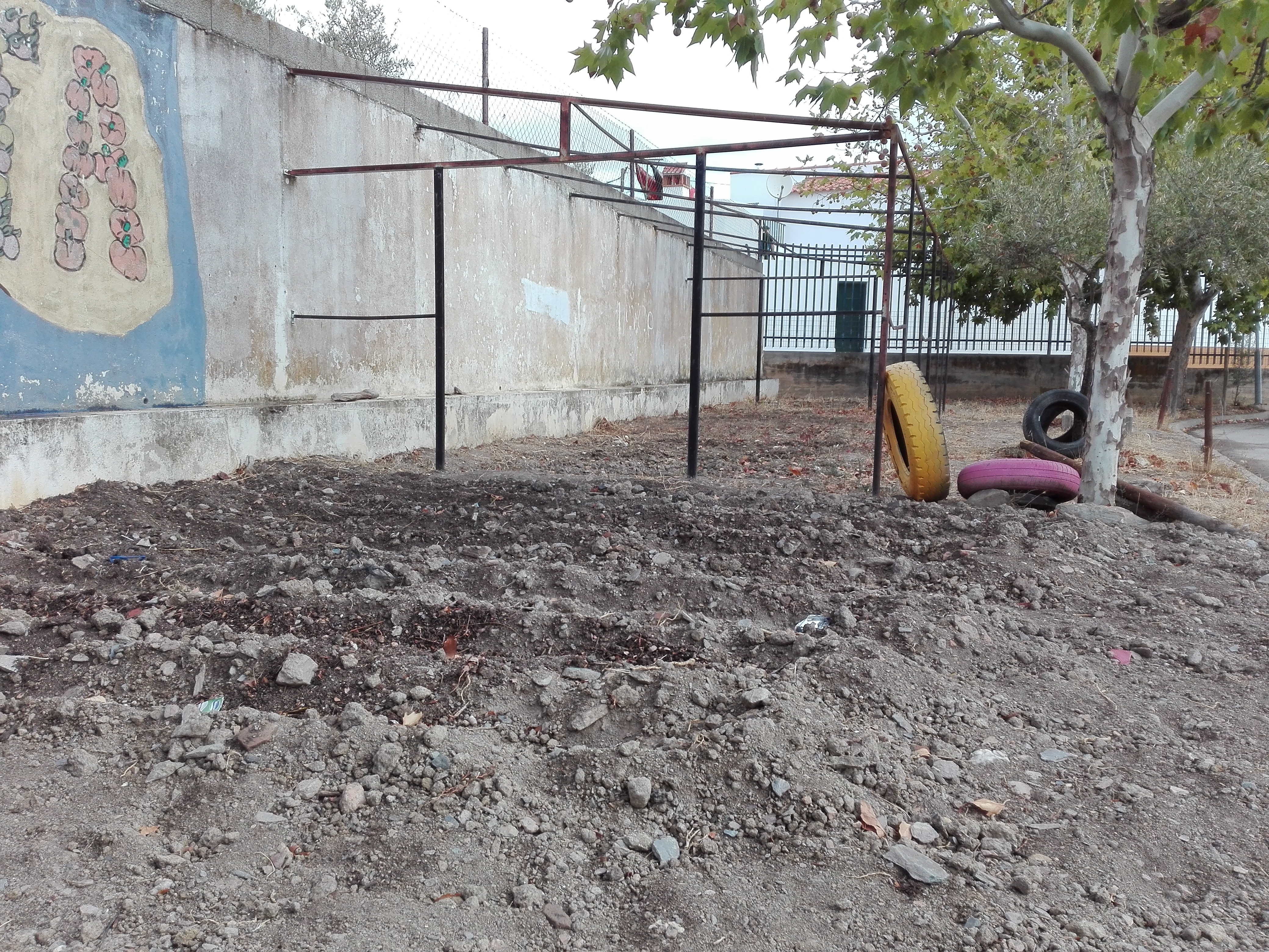 Preparação do terreno