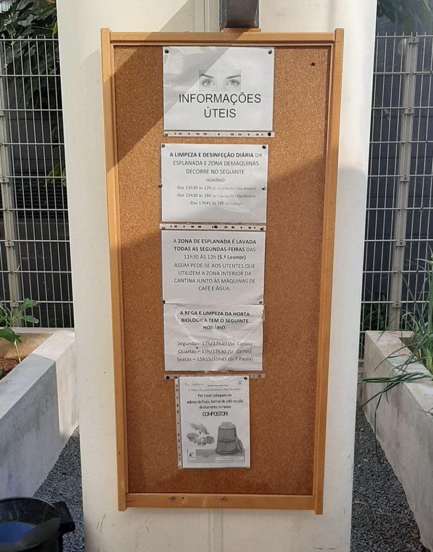 Informações úteis para a manutenção da horta e compostor