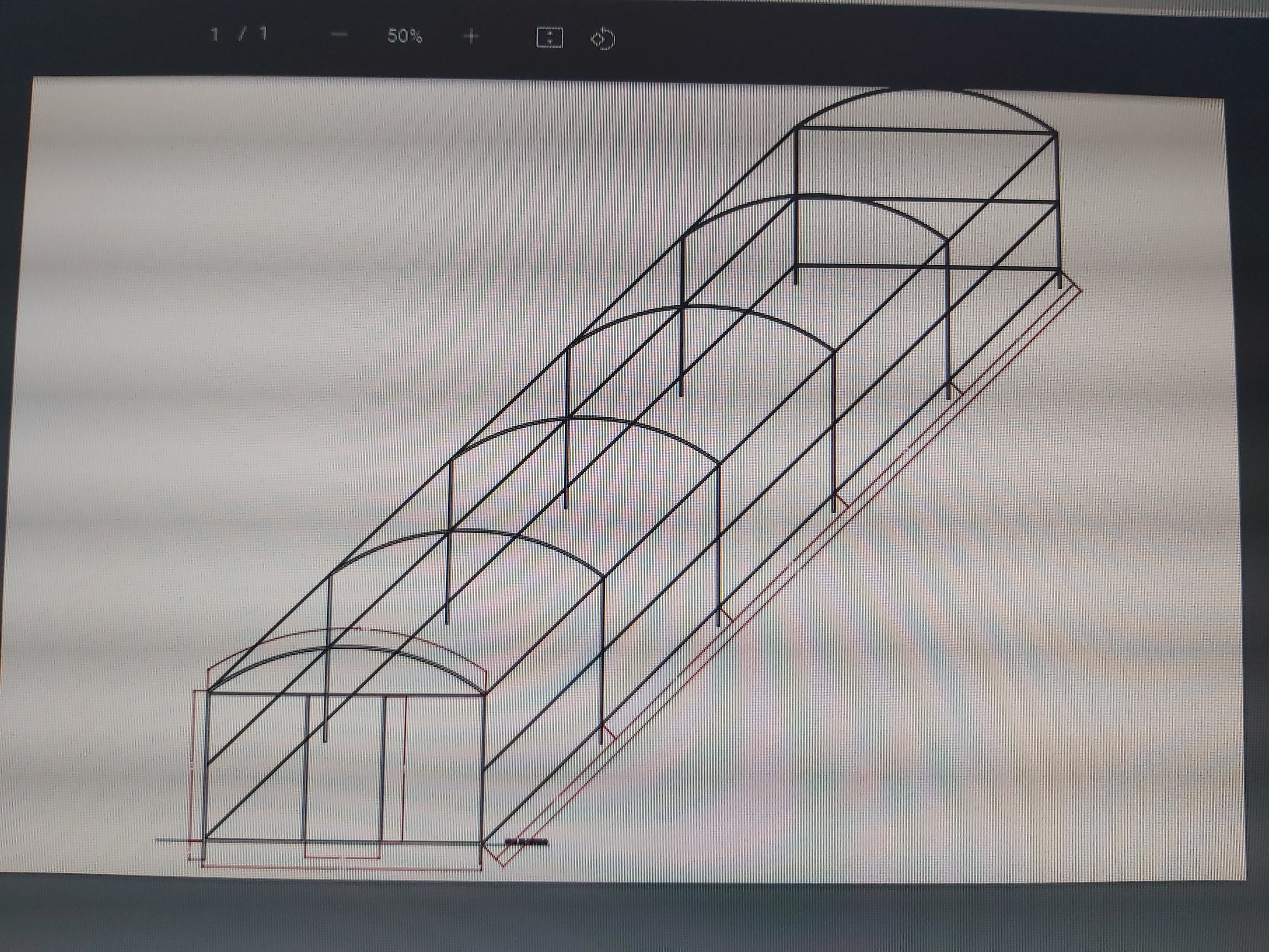 Foto do Projeto da estufa da Horta Biologógica