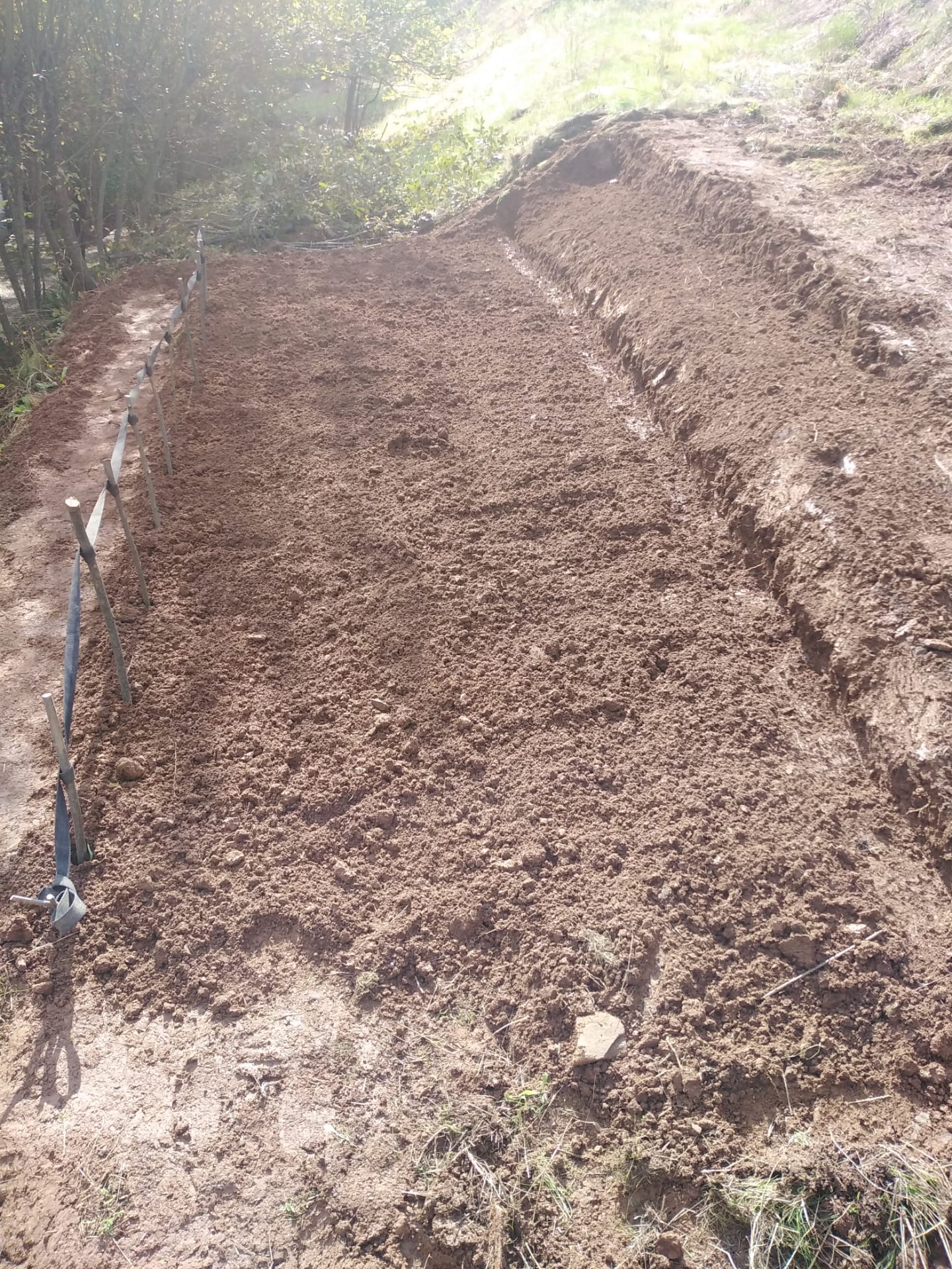 Terreno pronto para cultivo