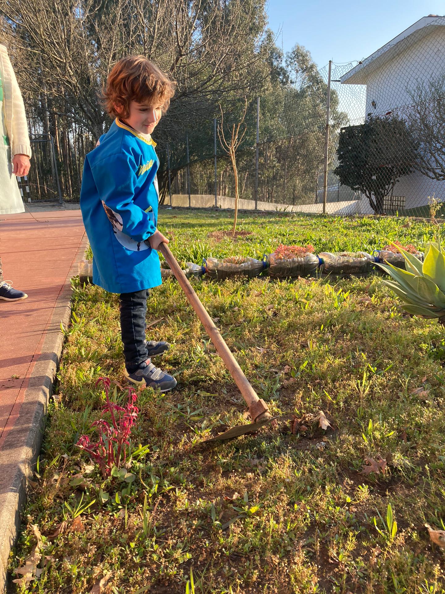Preparação da terra para ser cultivada