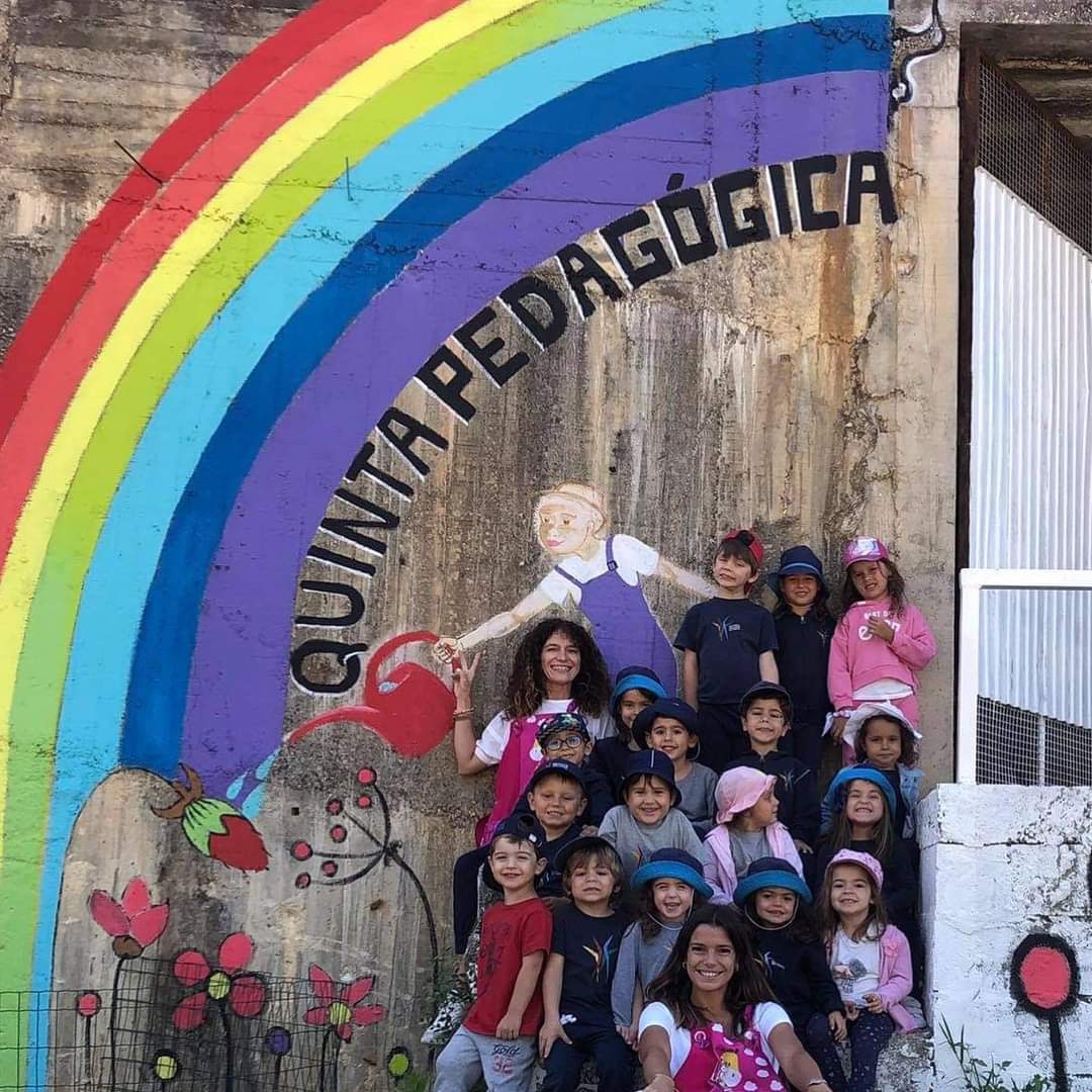 Um dos grupo de trabalho na quinta pedagógica - turma do pré-escolar.