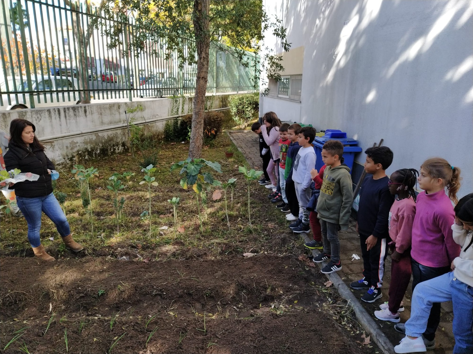 Explicação aos alunos
