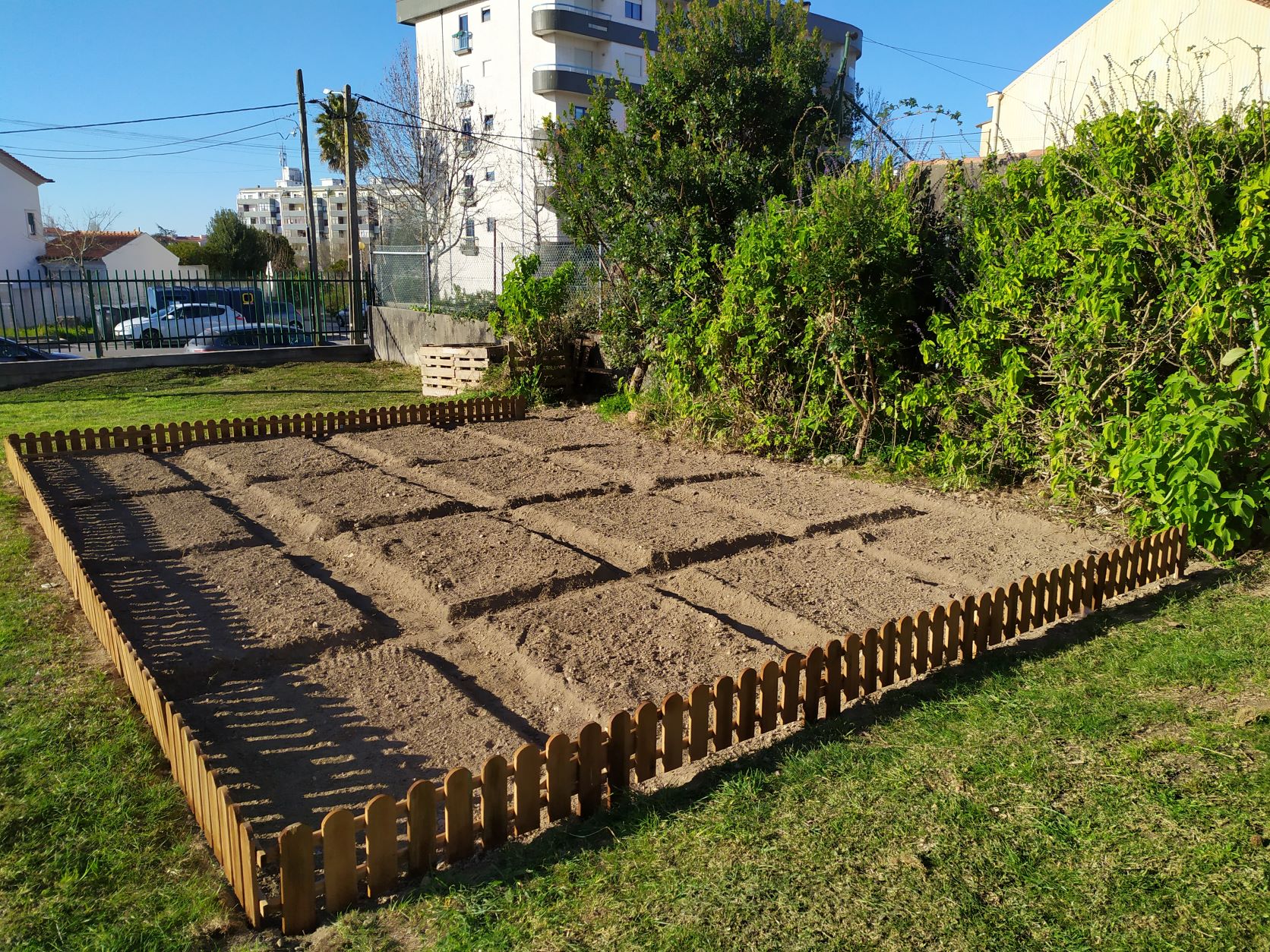 Horta Bio _ espaço preparado _ 3
