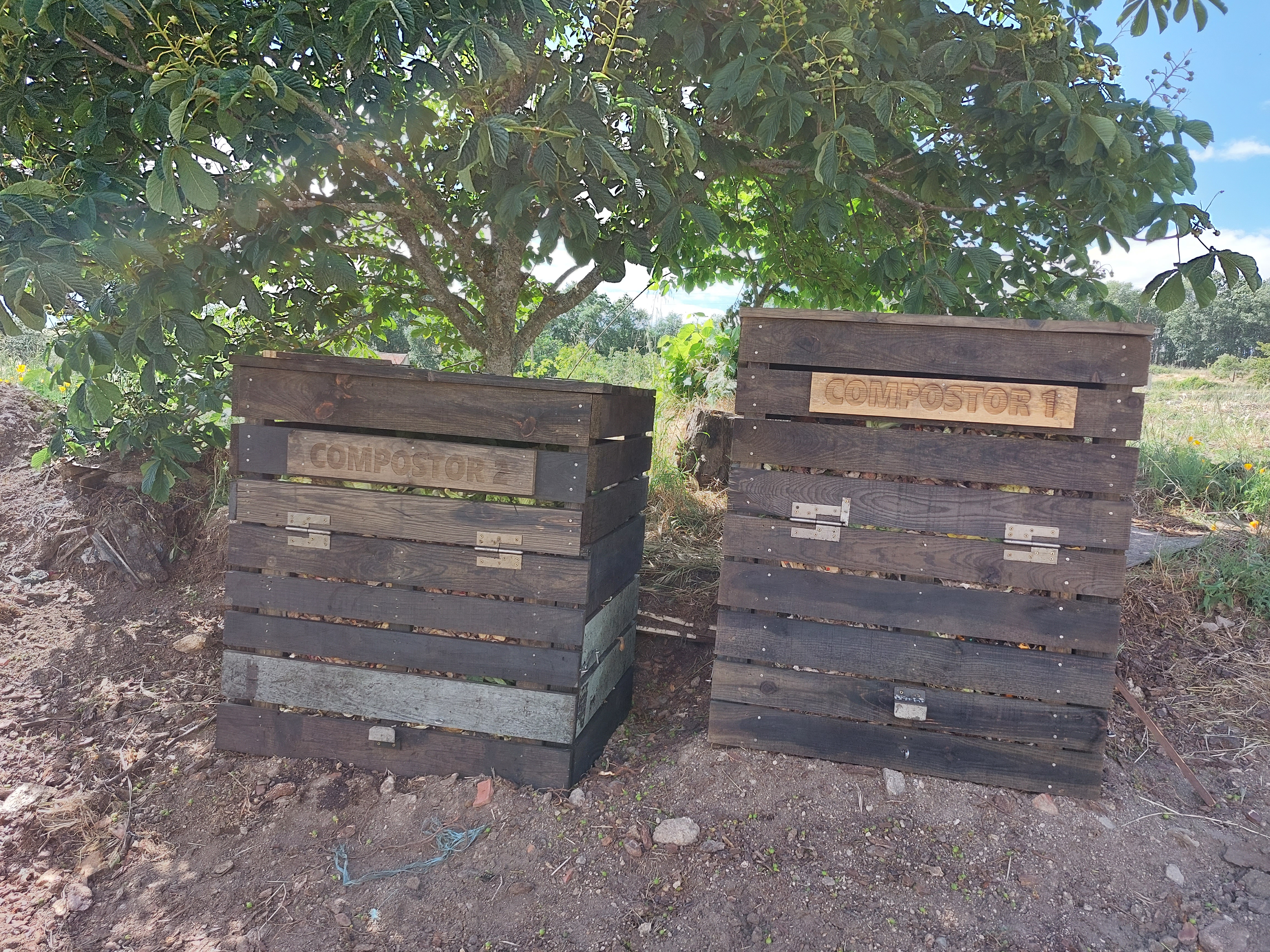 Não podemos esquecer nunca a compostagem, pois dela resulta o alimento para as nossas plantas. Os nossos alunos, professores e funcionários têm uma enorme preocupação com o meio ambiente. Todos os alunos participam na compostagem, assim como na reciclagem