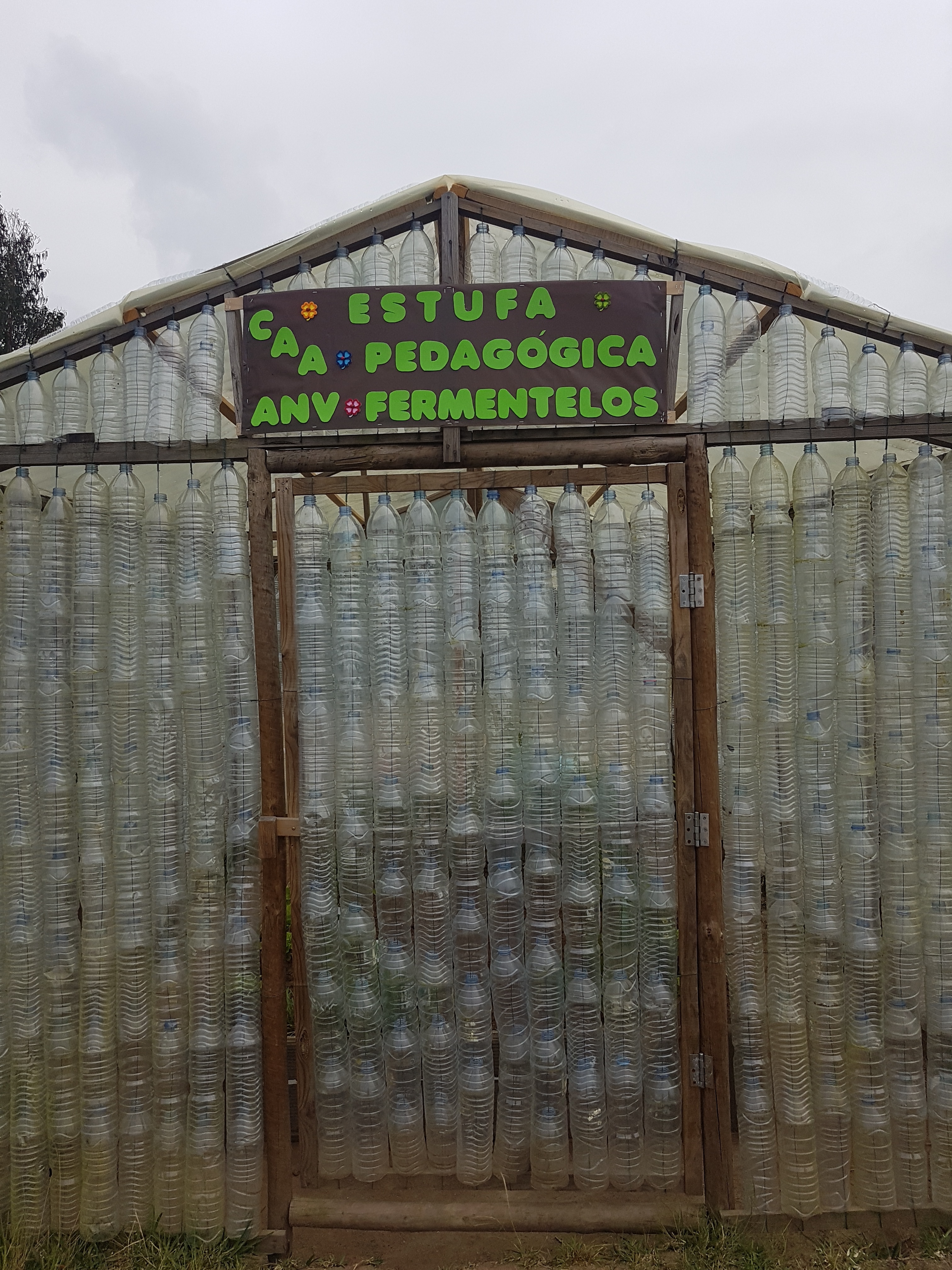 Entrada da estufa