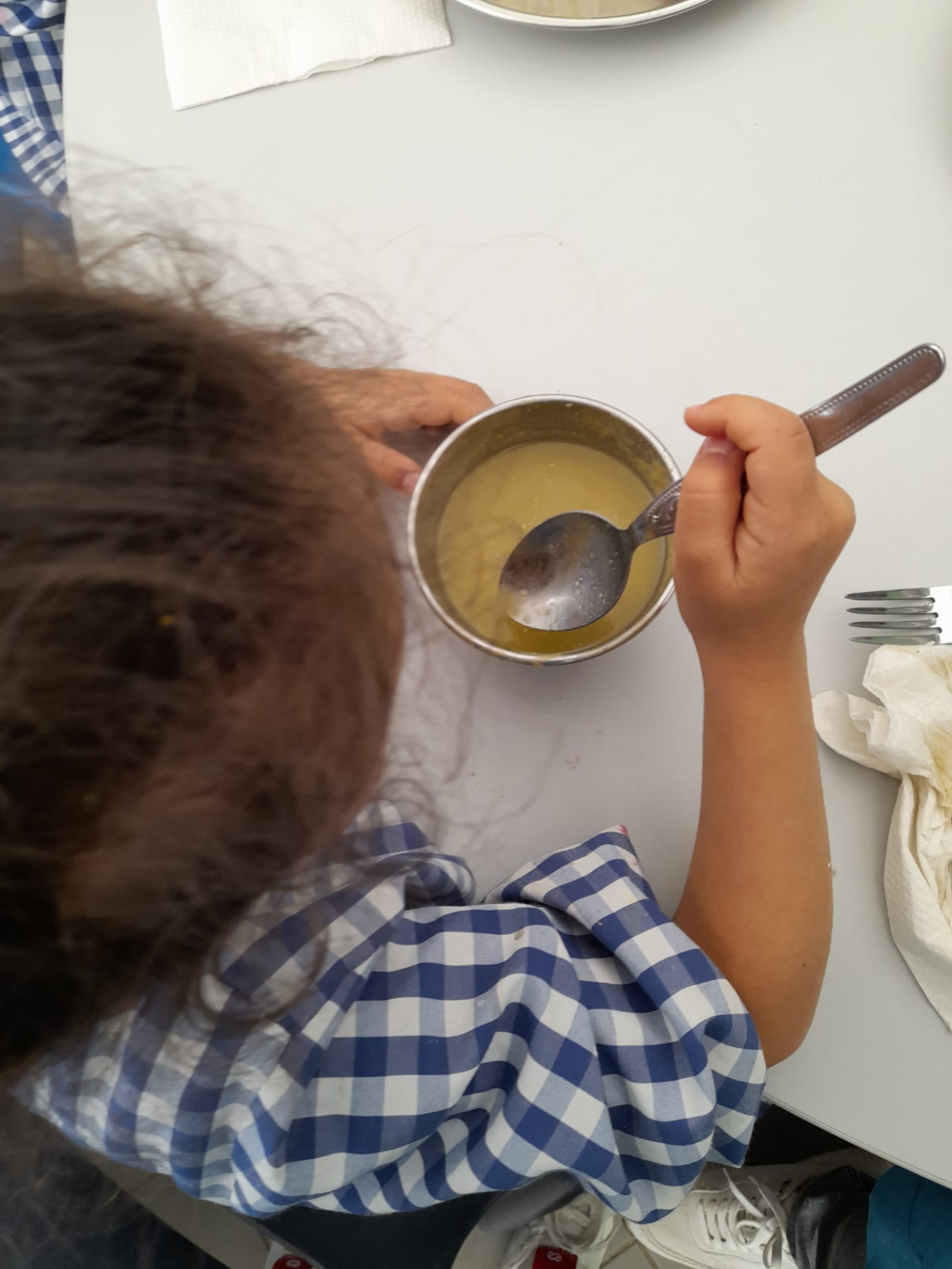 Hora de comer a sopa