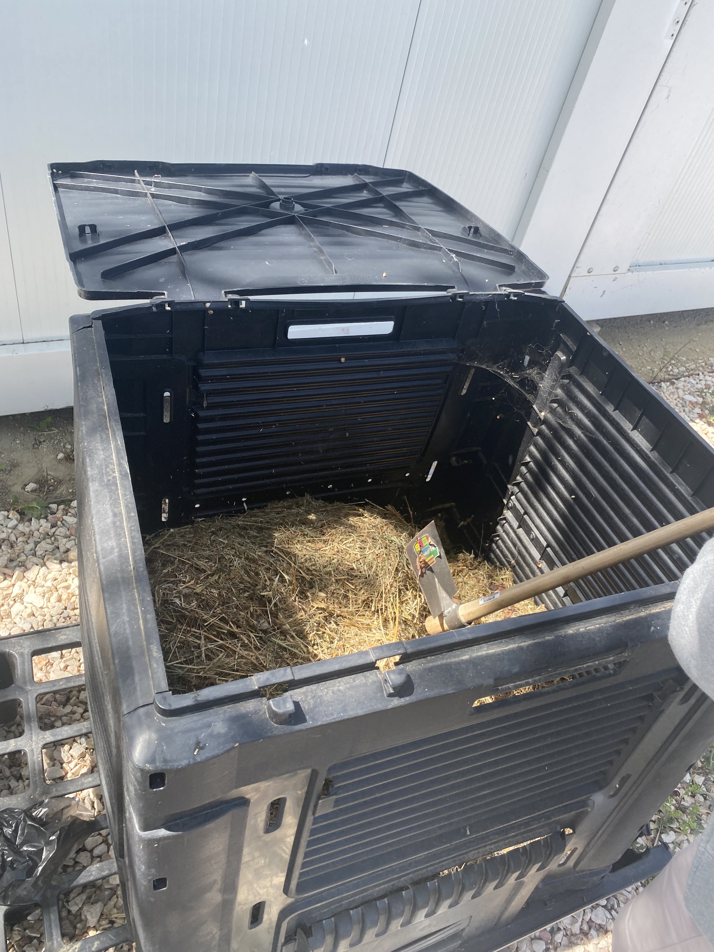 Implementação do projeto de compostagem para os restos da cantina e resíduos de cascas de laranja.