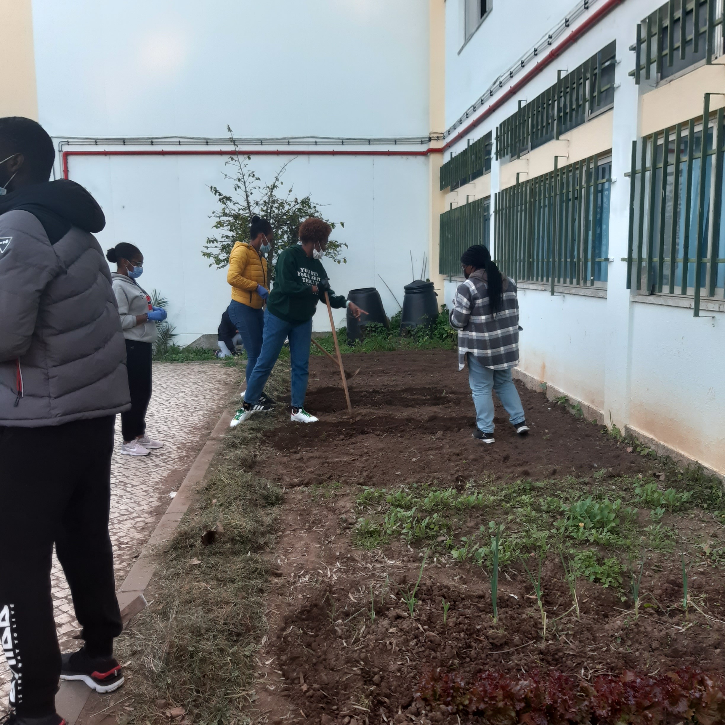 Alunos em ação