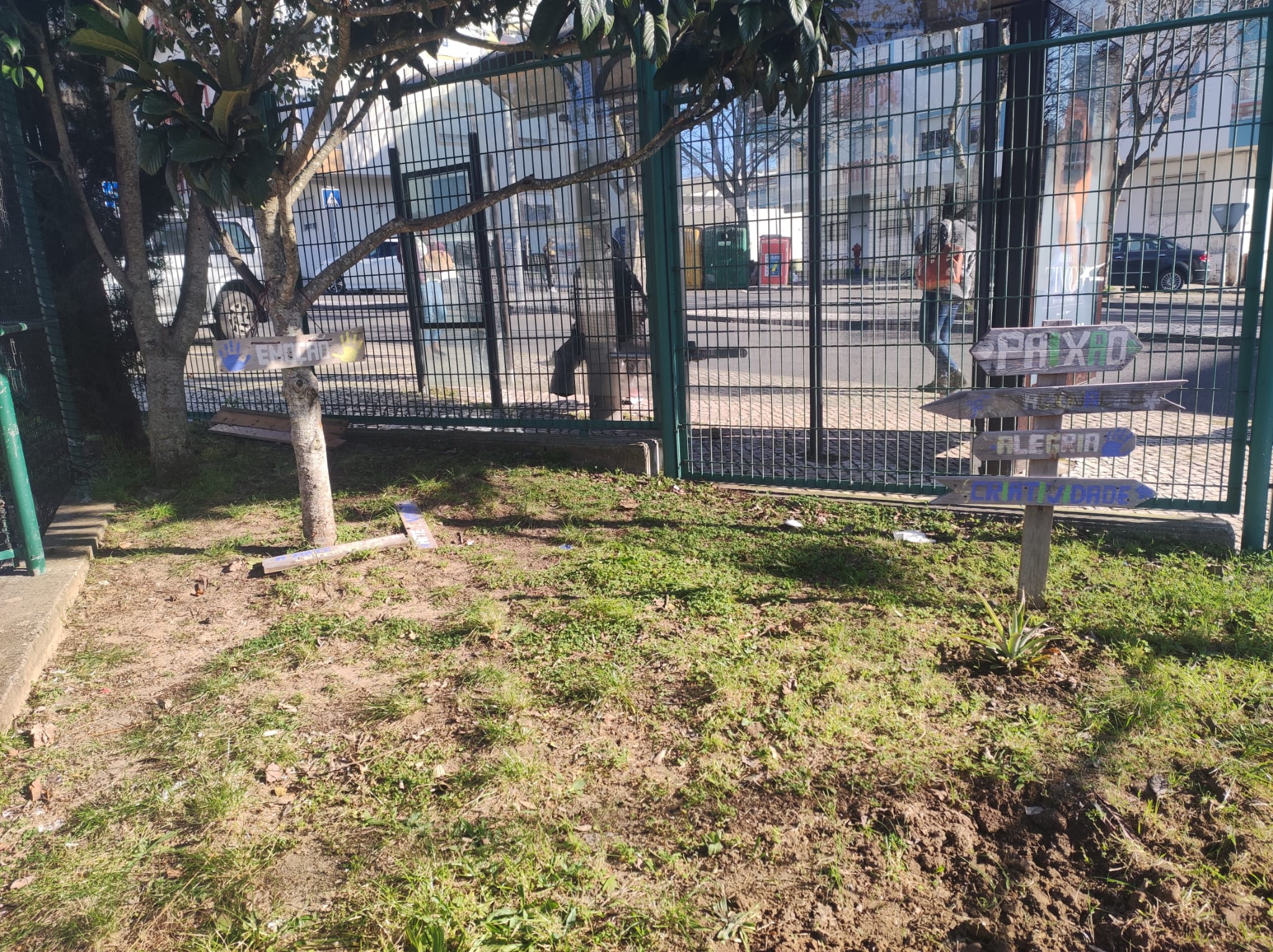 horta no início 3