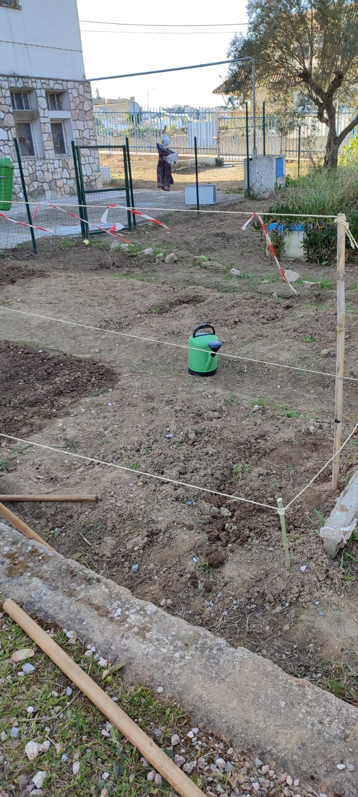 3 - A terra está preparada para a sementeira/ plantação.