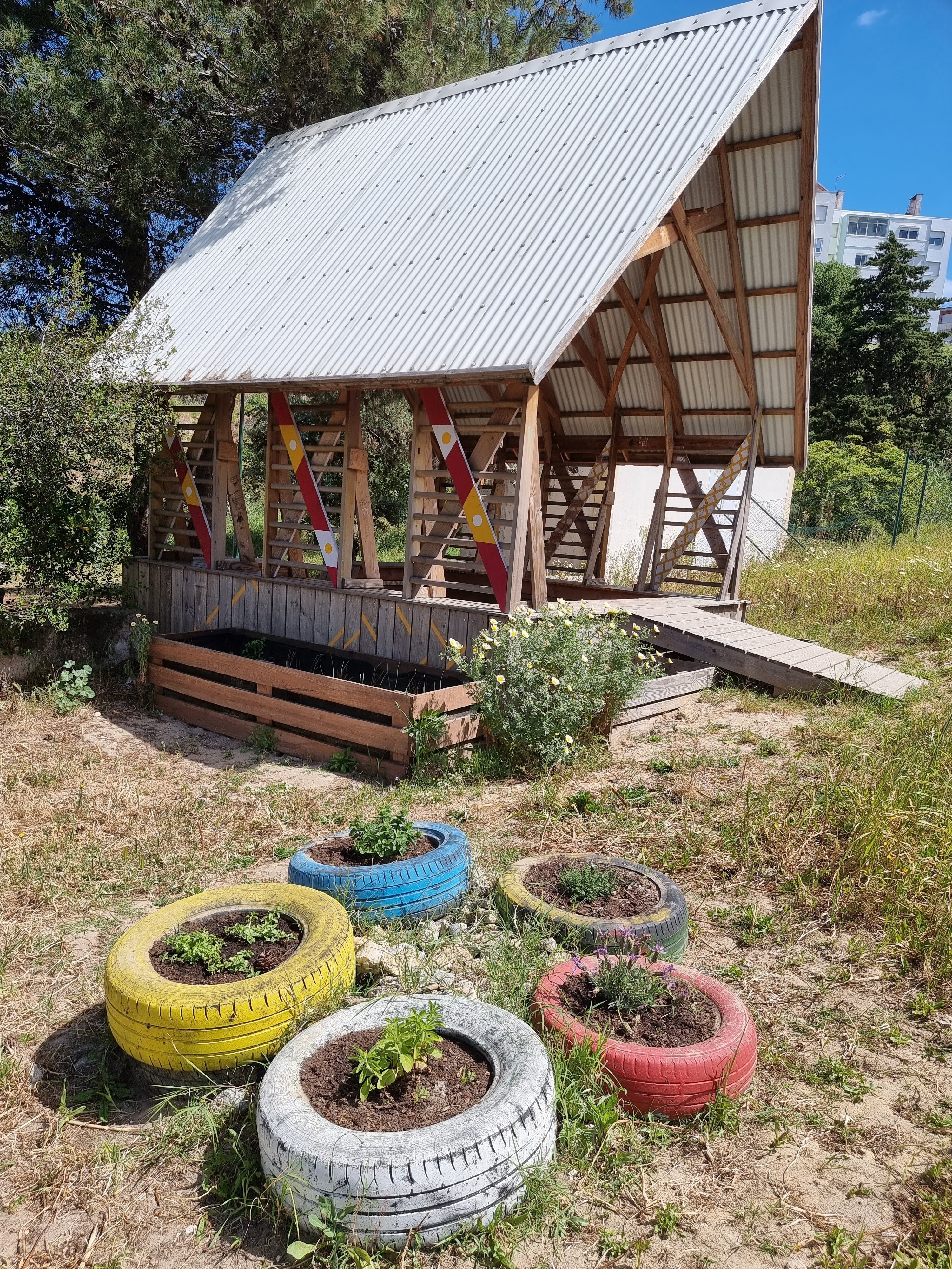 Trabalhos de jardinagem