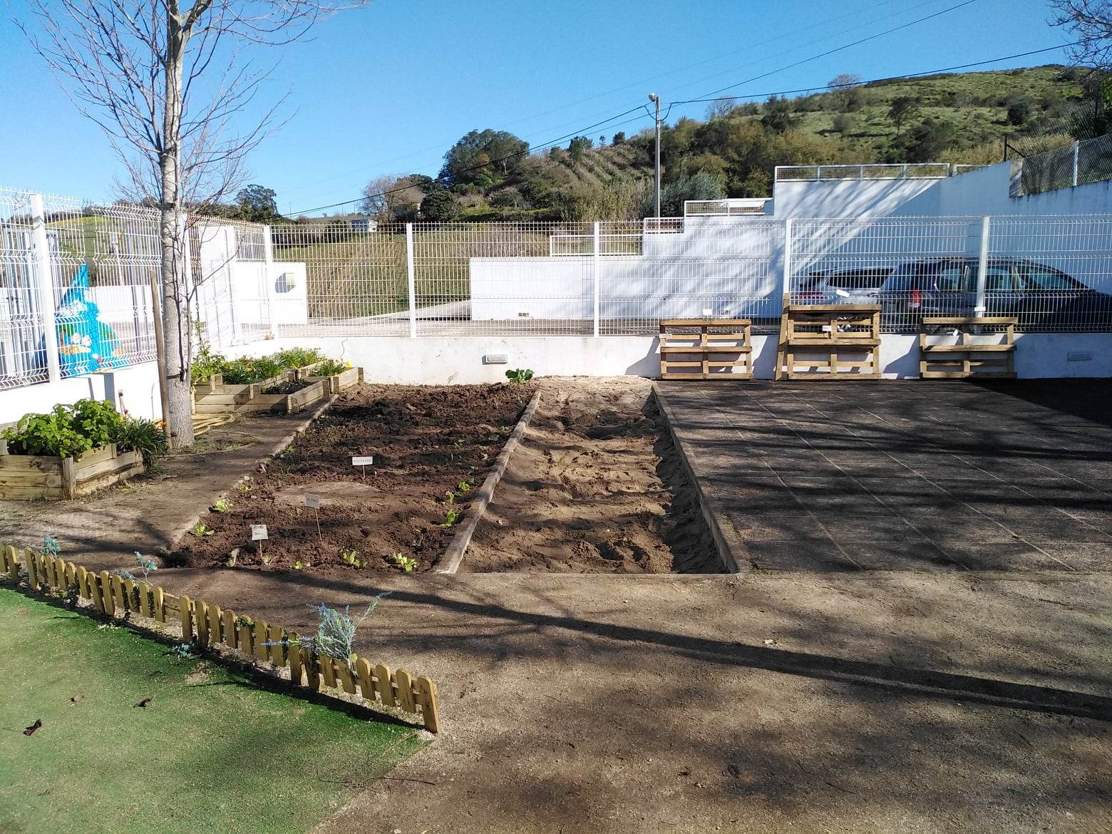Espaço da horta
