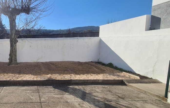 Espaço destinado para a horta biológica.