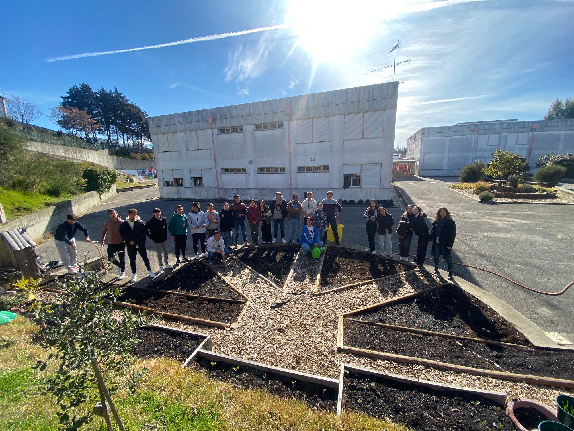 agricultores após monitorização no início de março
