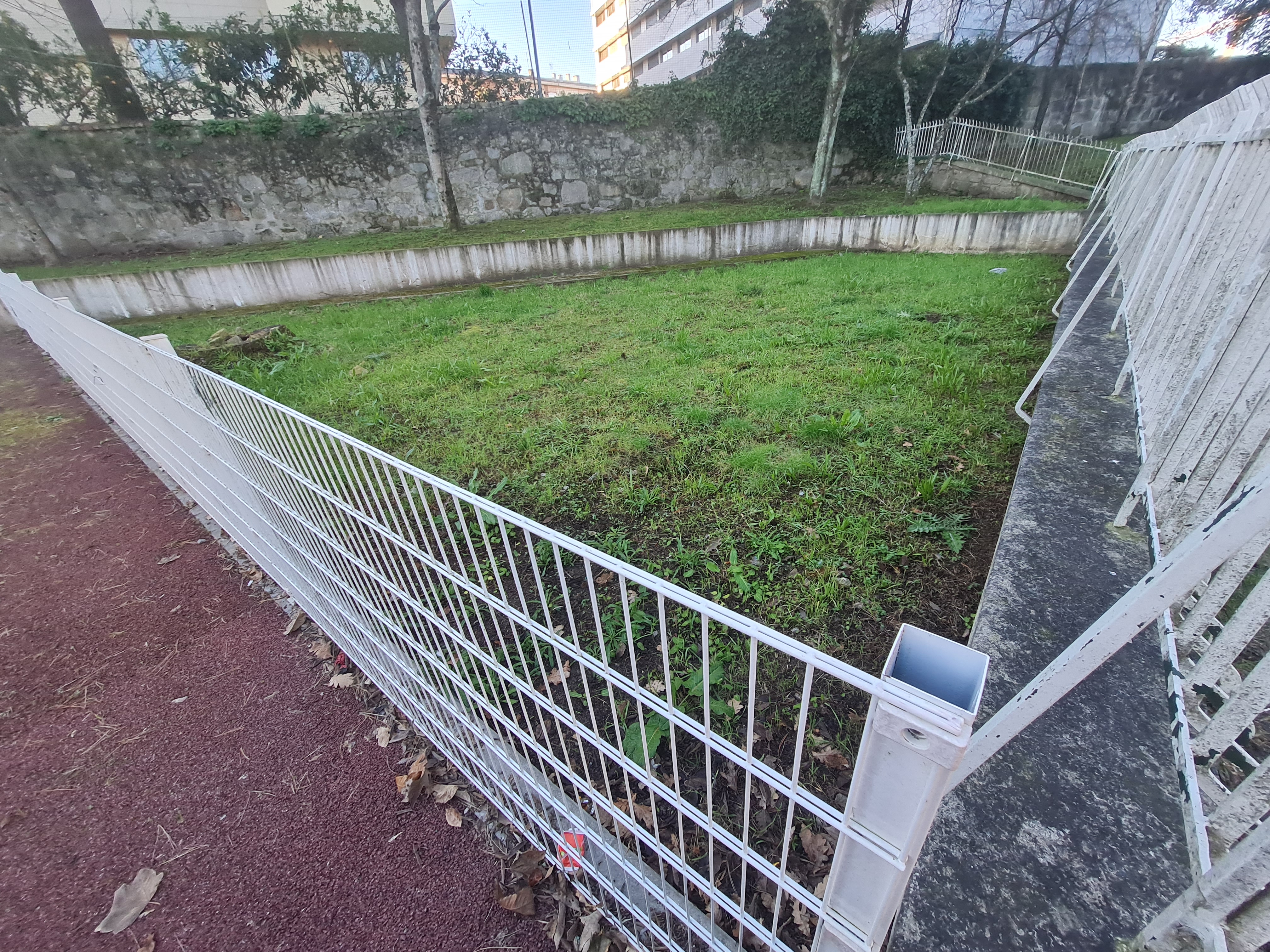 espaço para a horta