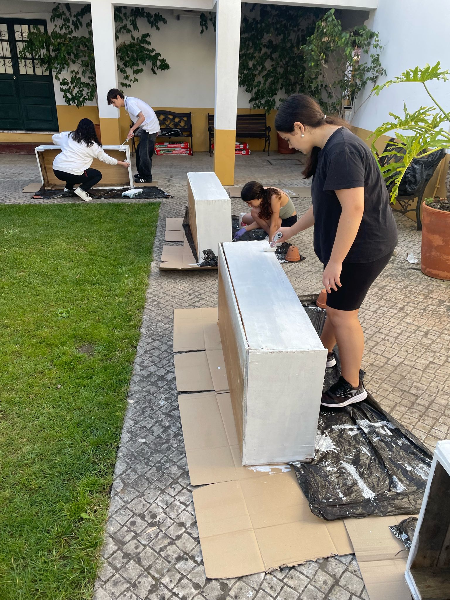 Quase pronto para colocar no local e começar a plantar