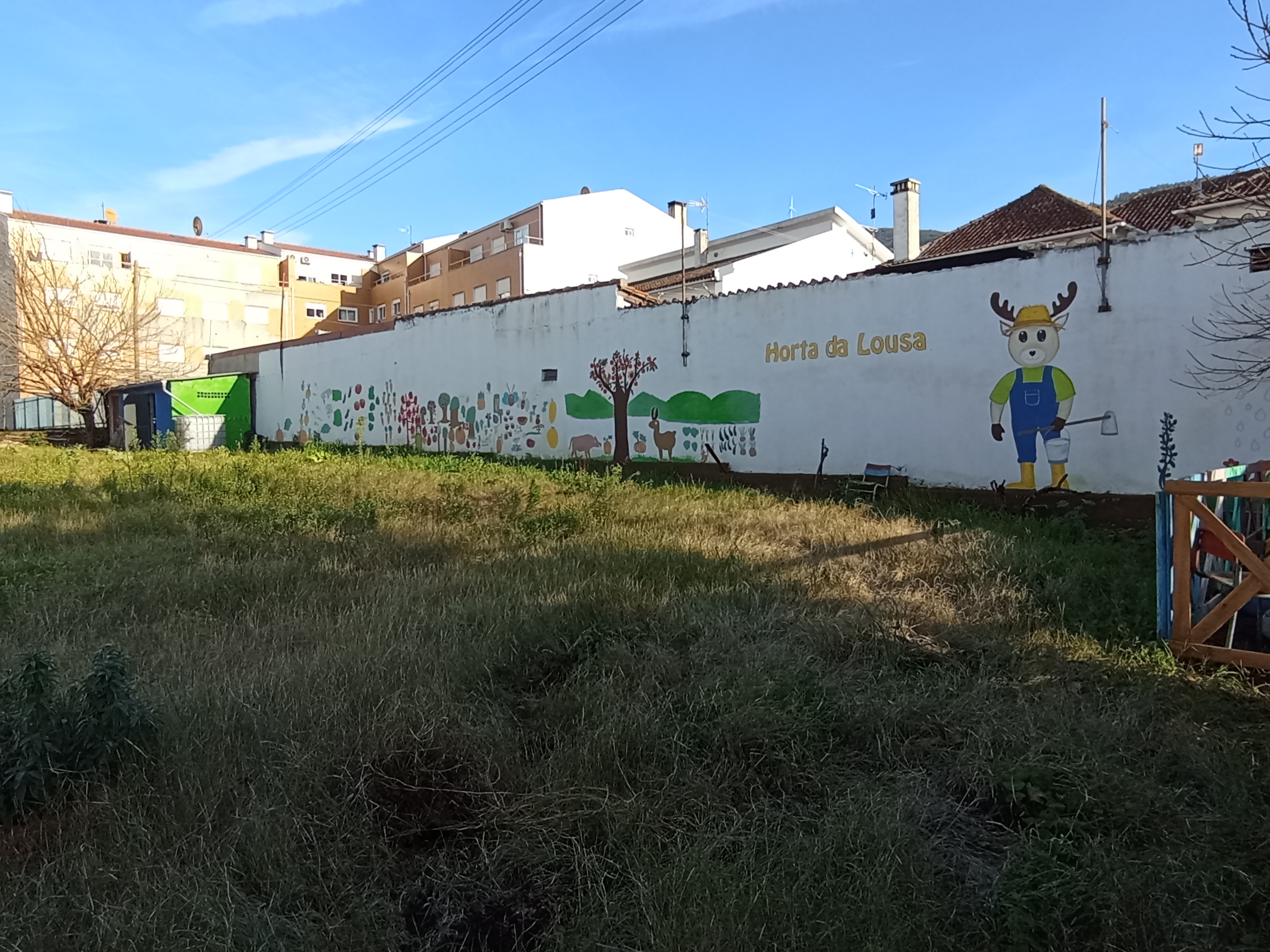 Vista geral da Horta da Lousa