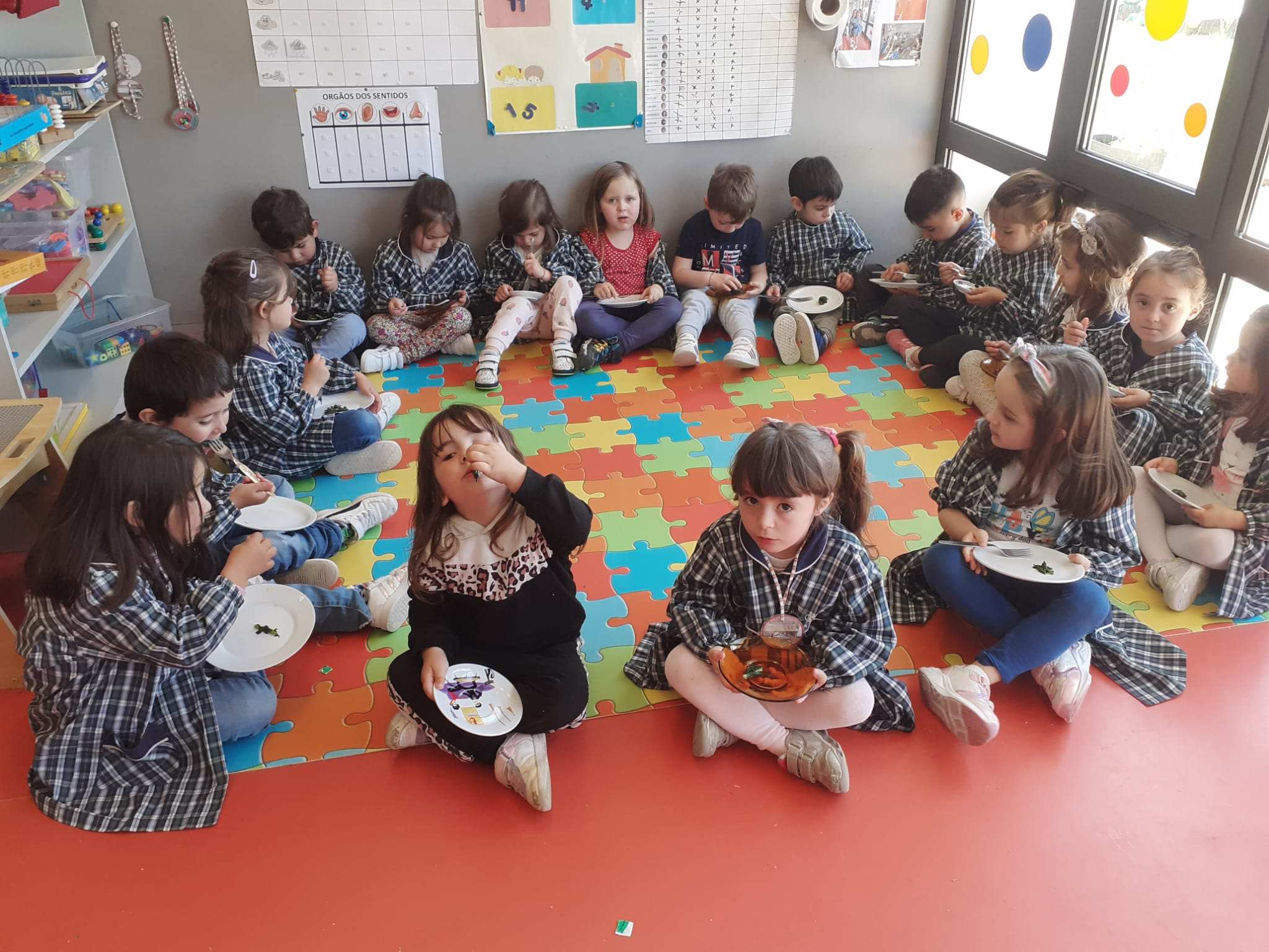 Depois de as preparar, as couves vamos provar!