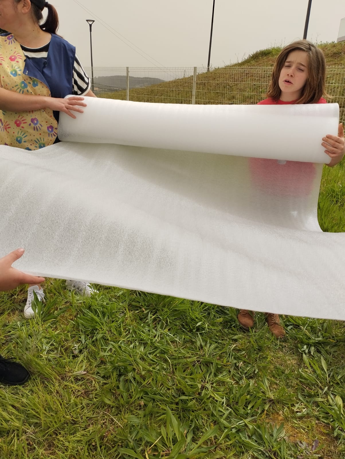 Preparação da nova horta