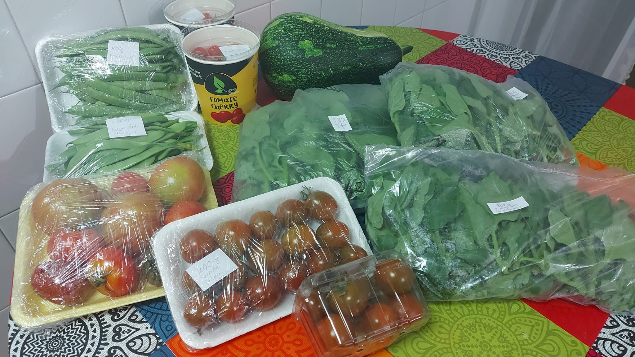 2º mercadinho EPFF - horta biológica Eco-escola.