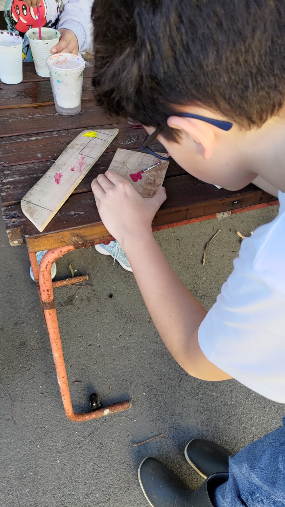 Construção de placas de identificação das culturas1