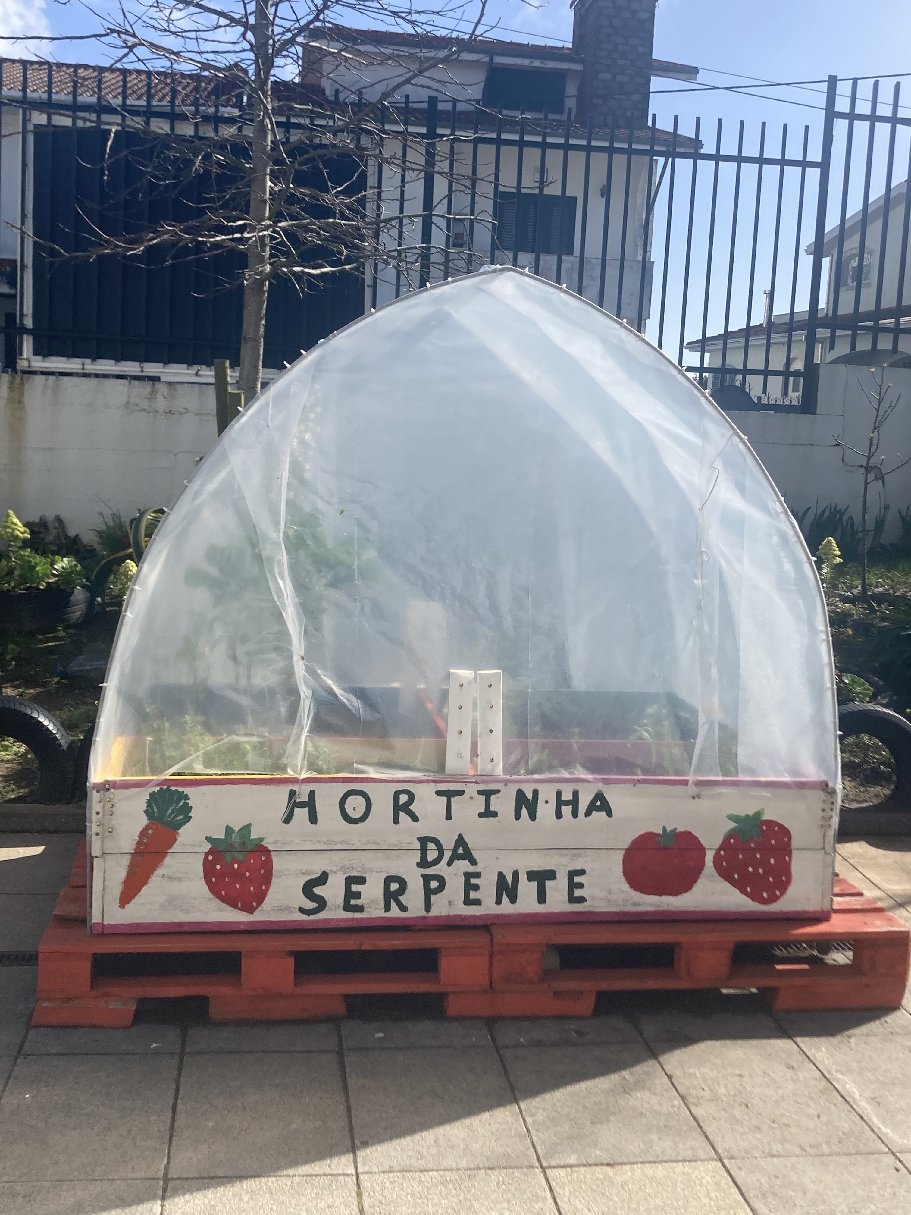 Criação de estufa.