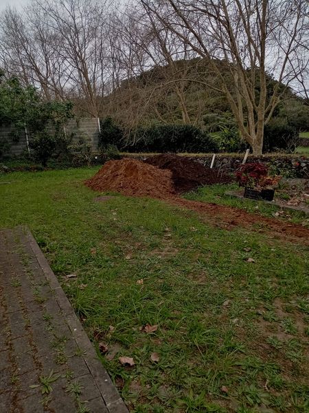 A nossa horta recebeu, entretanto, uma carga de terra e uma carga de composto, gentilmente oferecidos pela Câmara Municipal e pela Musami (nossos parceiros), respetivamente. O transporte foi realizado pela Câmara Municipal.
