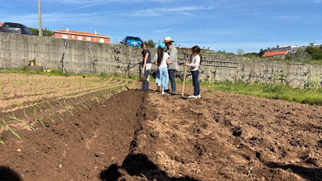 Trabalho na horta