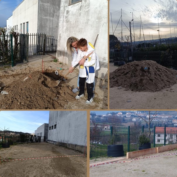 Preparação do terreno - os mais velhos iniciam esta jornada!