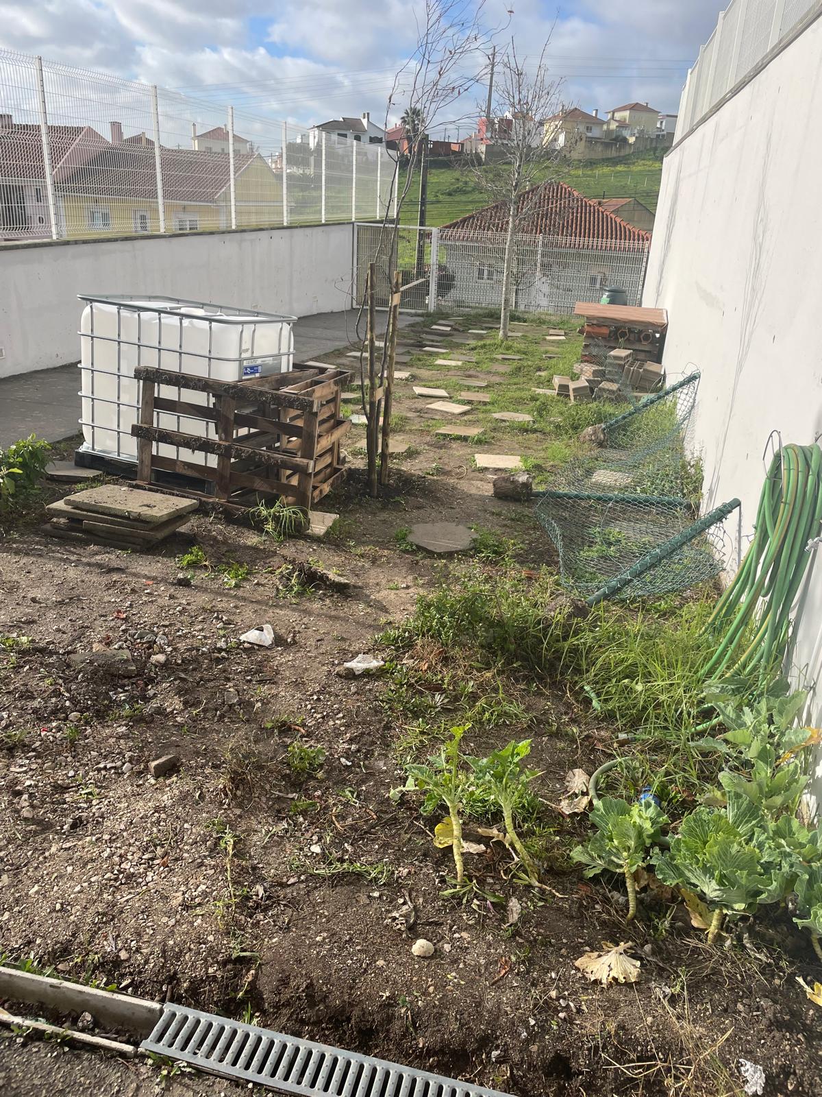 Horta ainda sem trabalhos iniciados