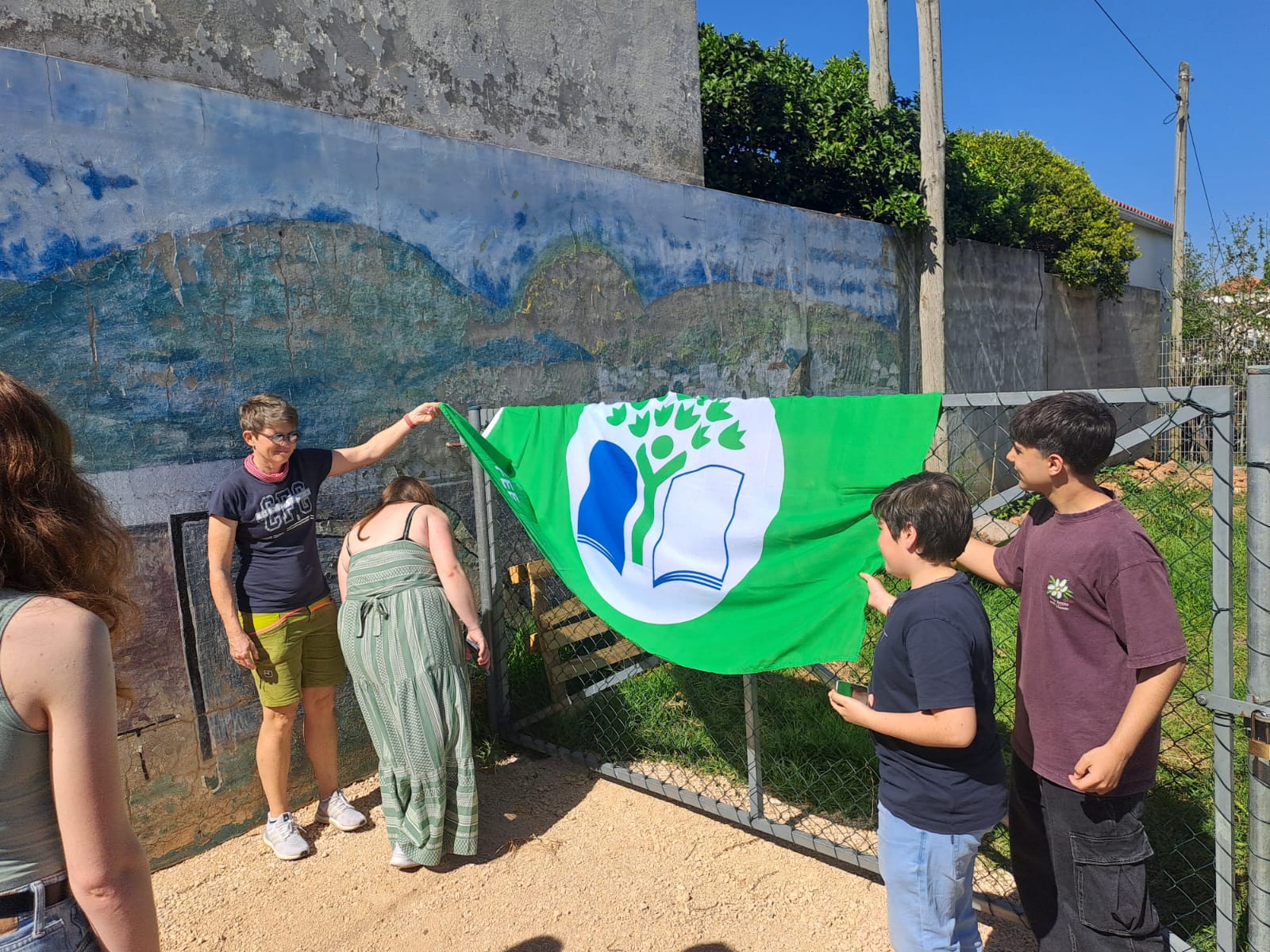 Inauguração da horta