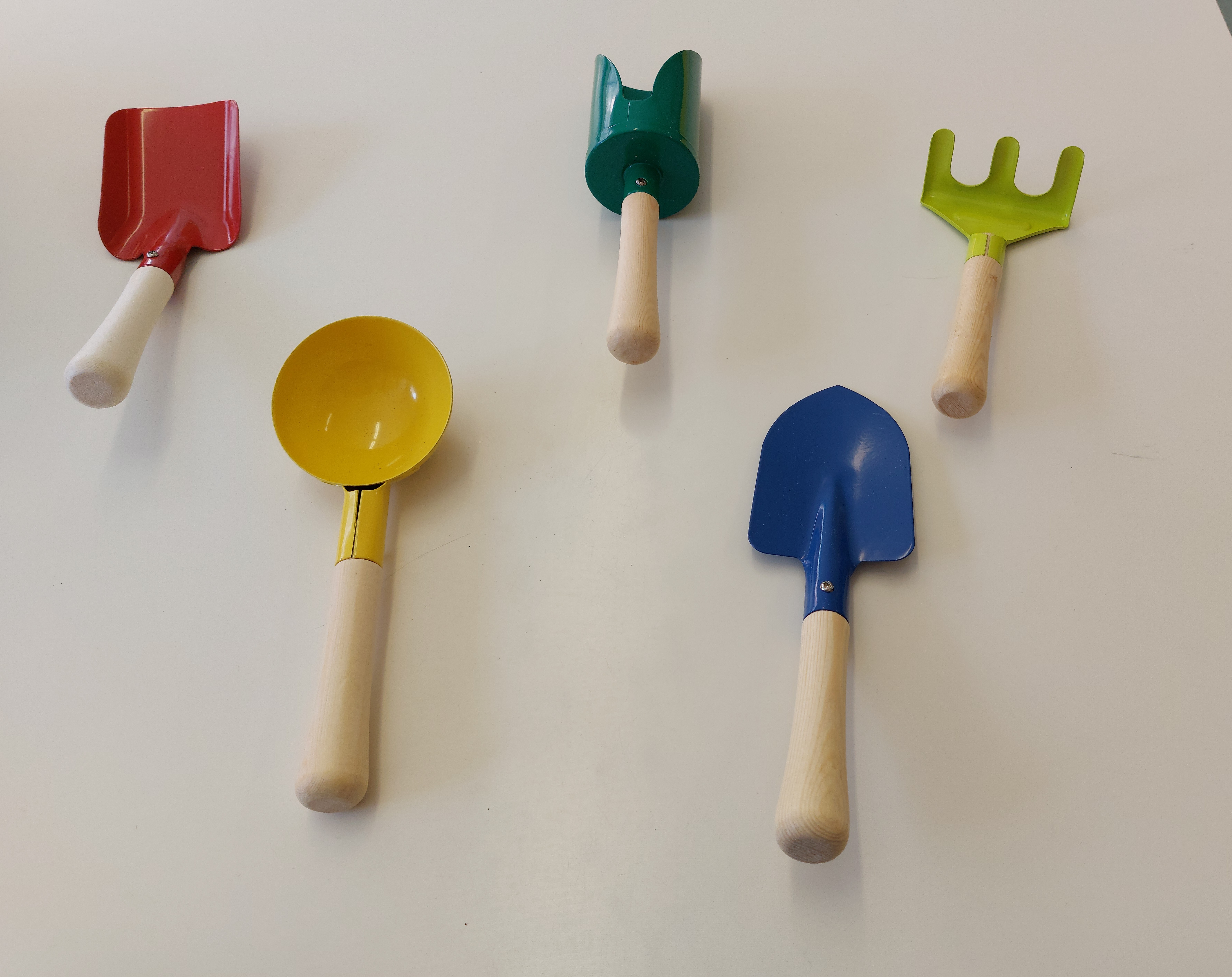 Instrumentos utilizados para ajudar na plantação...
