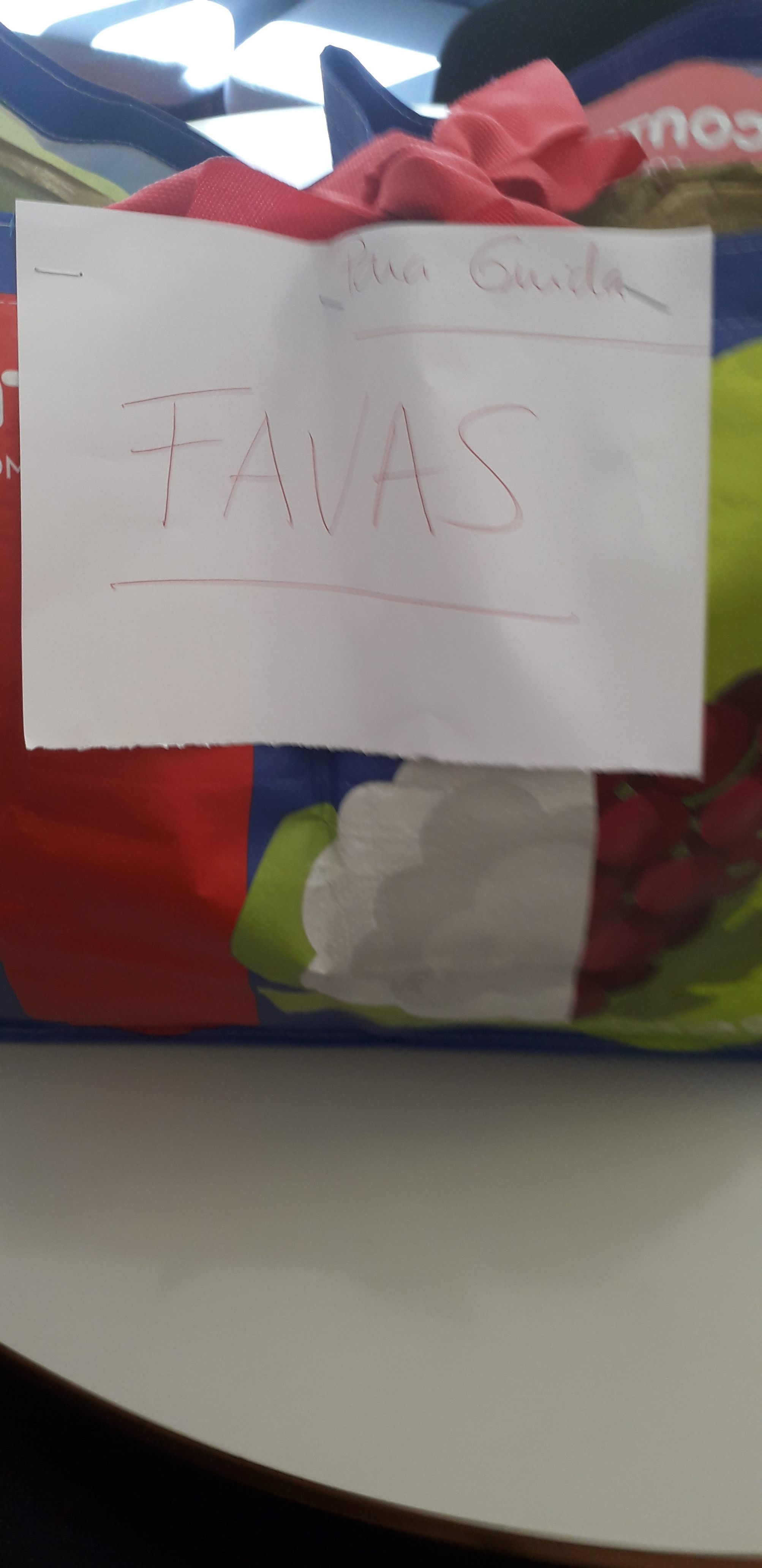 Venda das favas