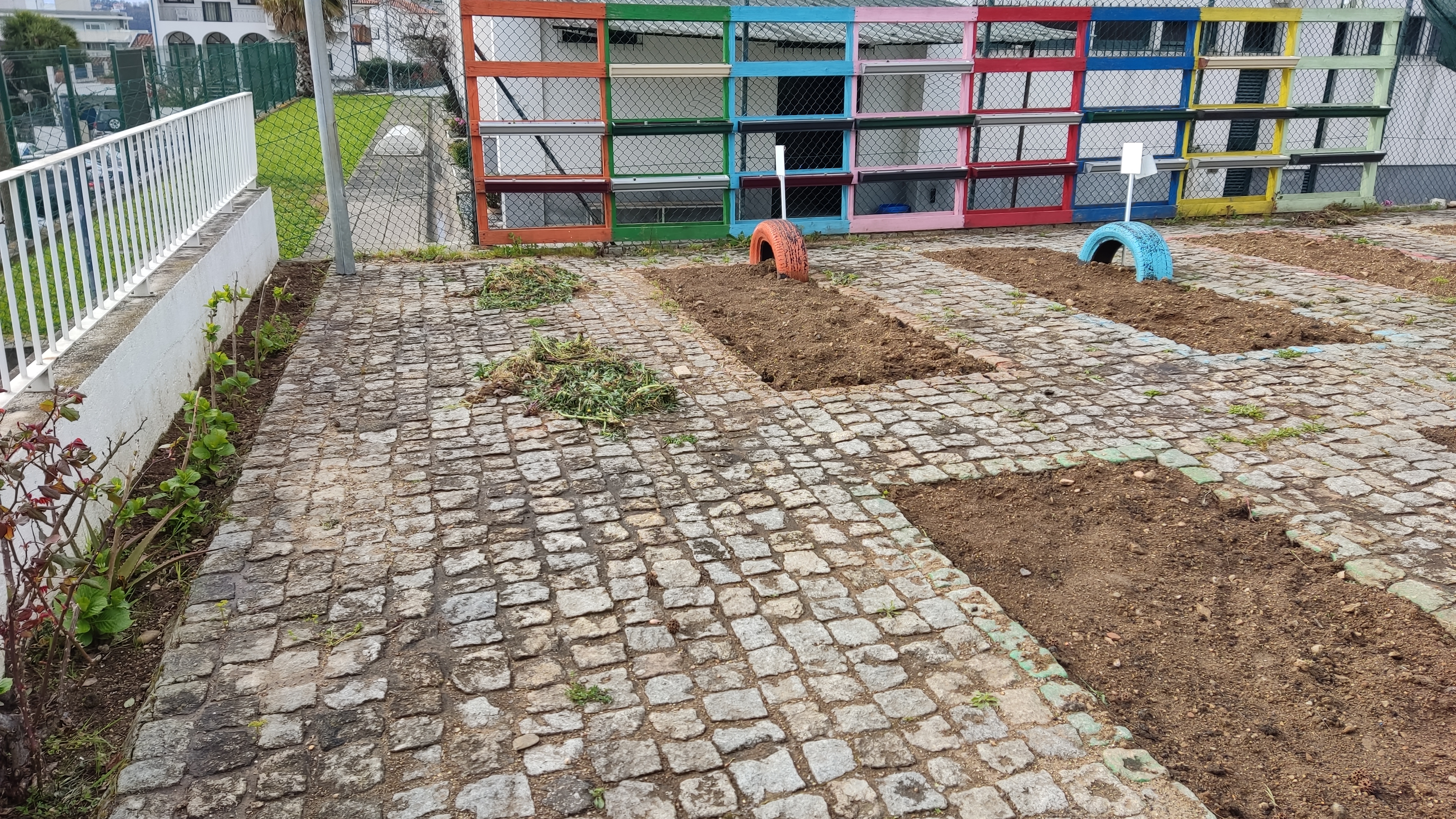 Preparação do terreno
