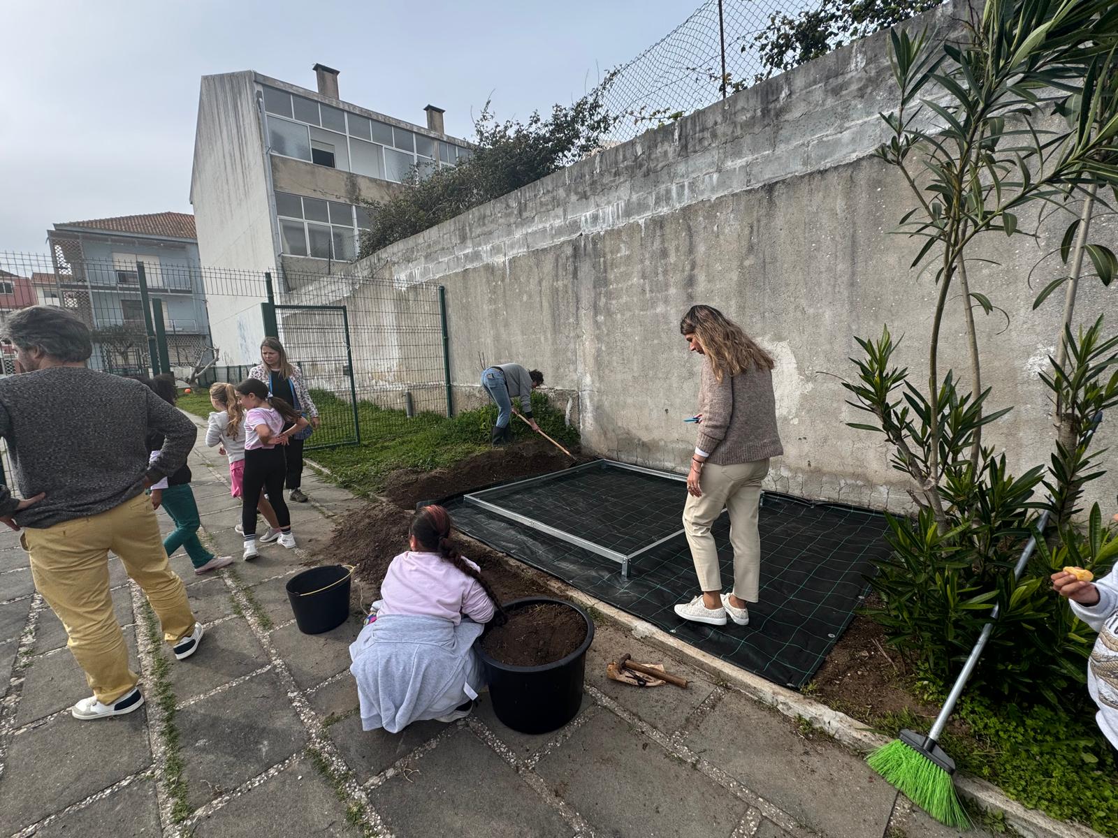 Base do terreno.