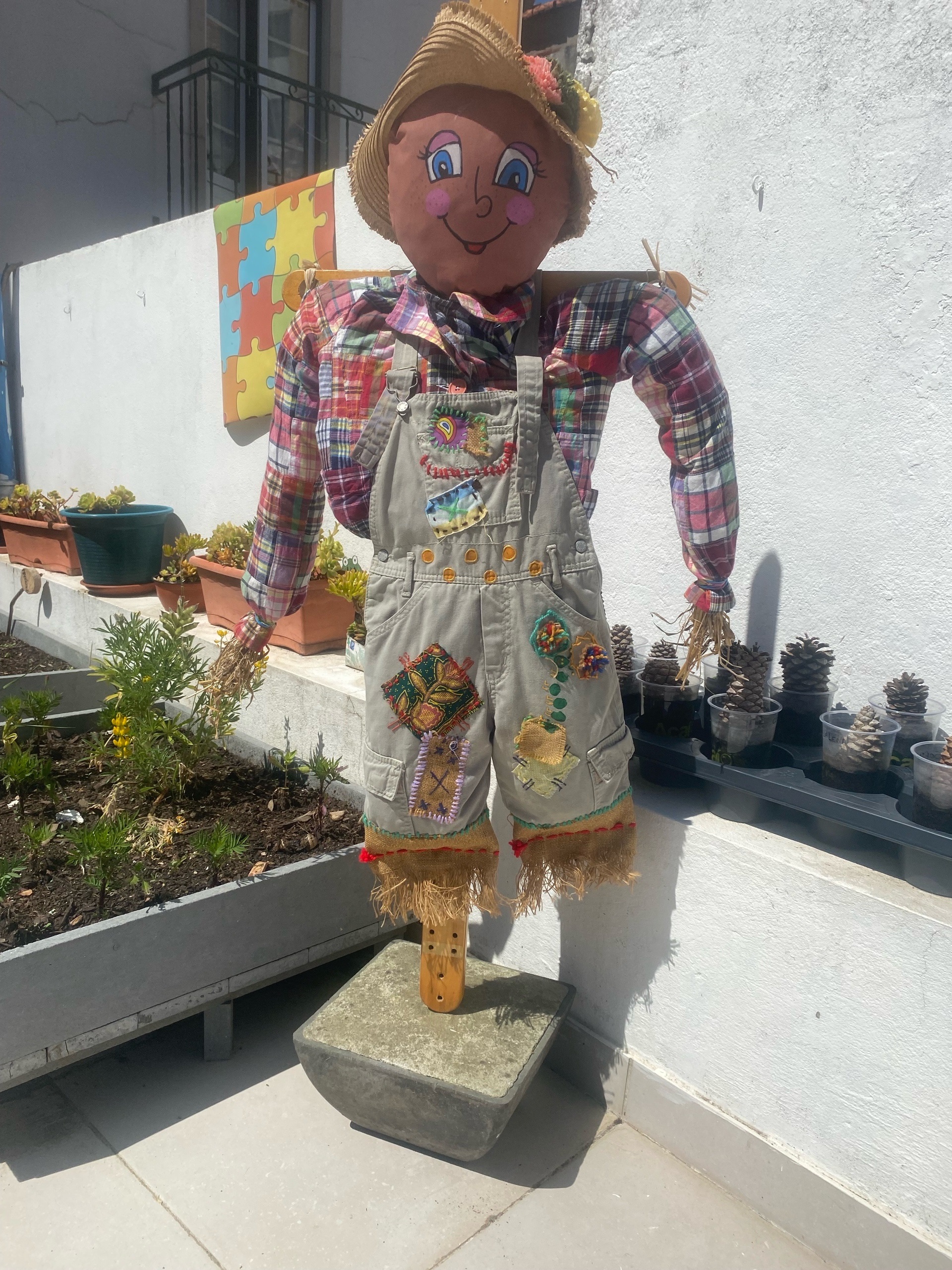 Espantalho da horta