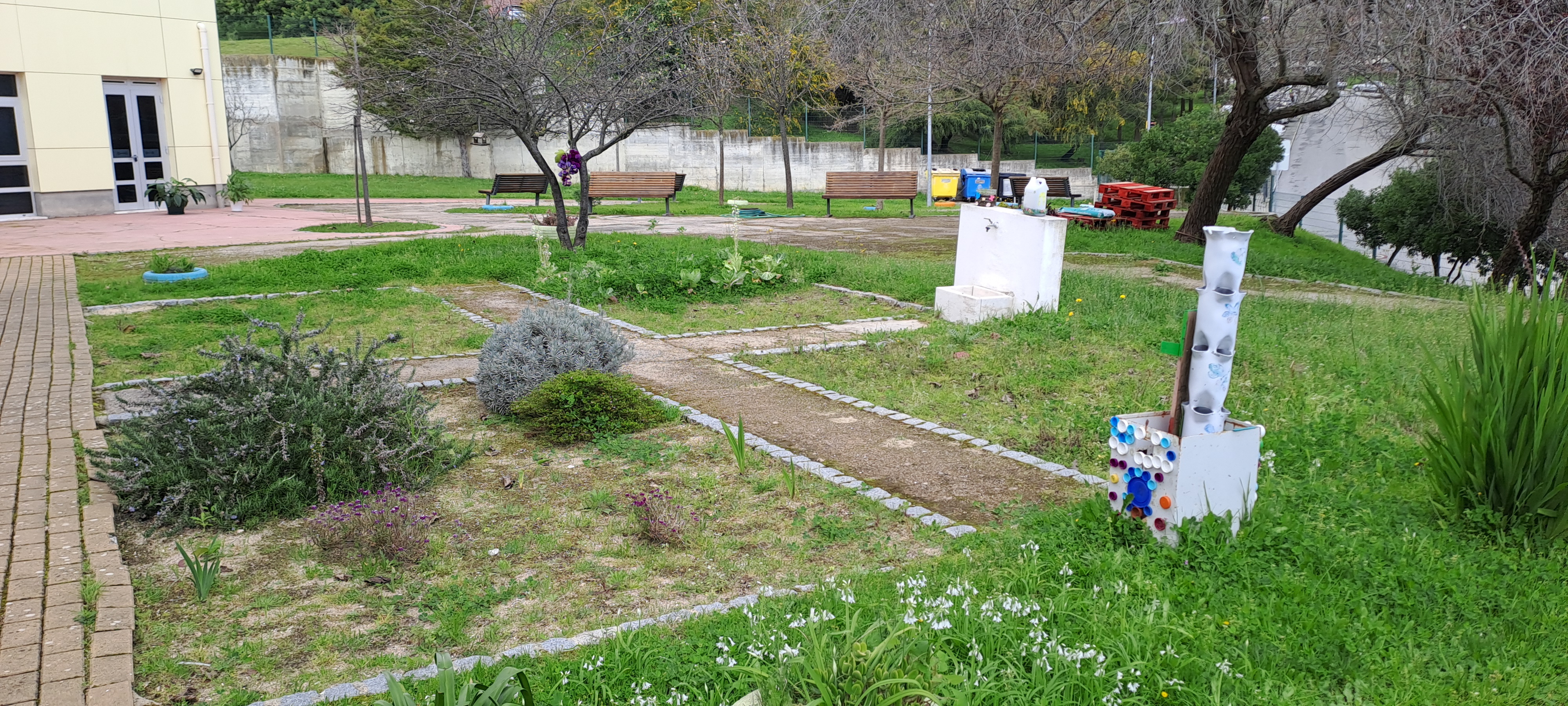 A Horta Bio da Escola Básica da Malva Rosa!