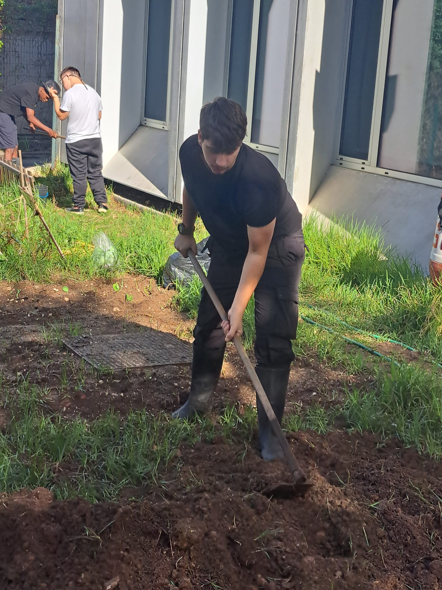 Preparação do terreno