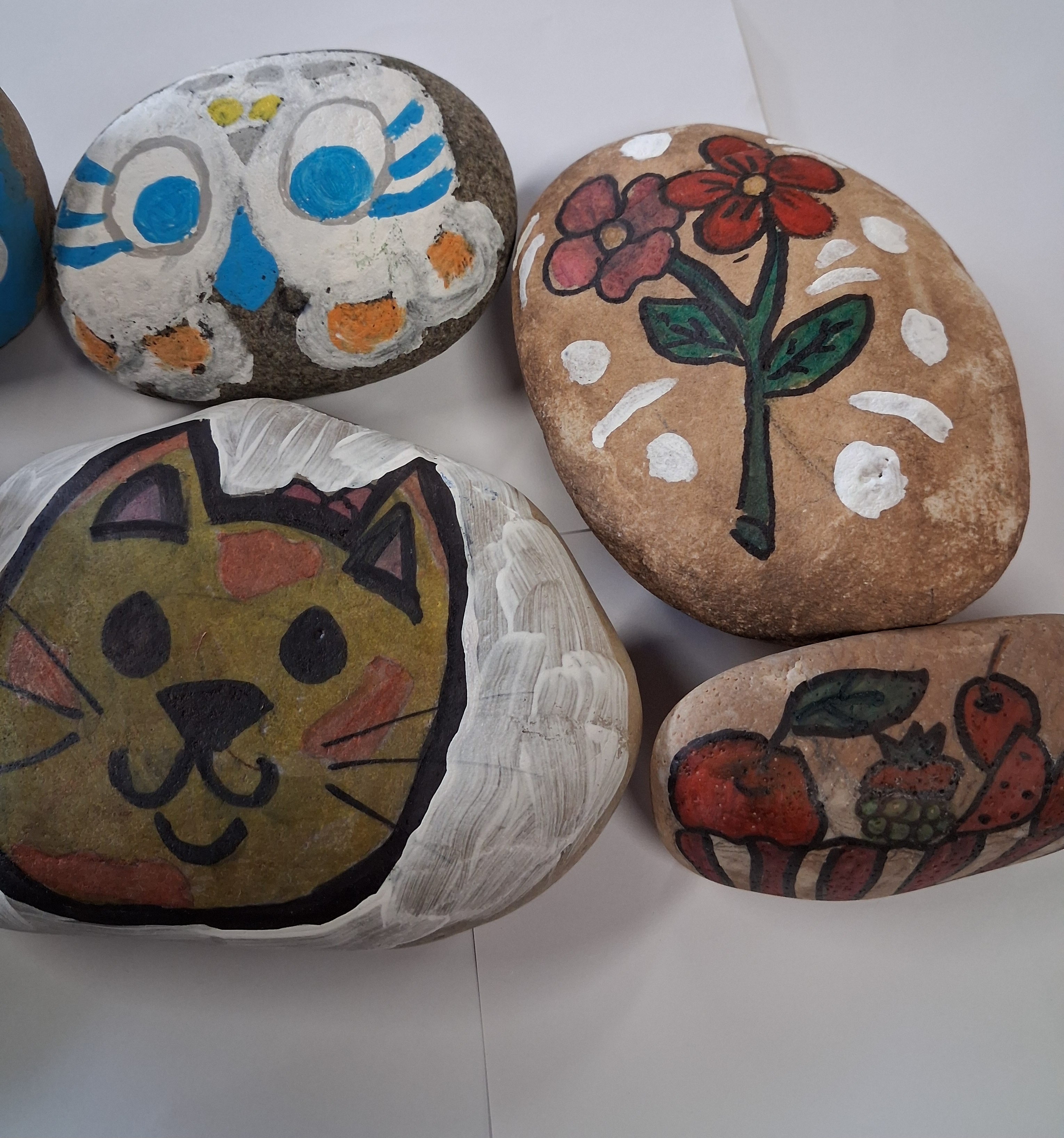 Pedras pintadas