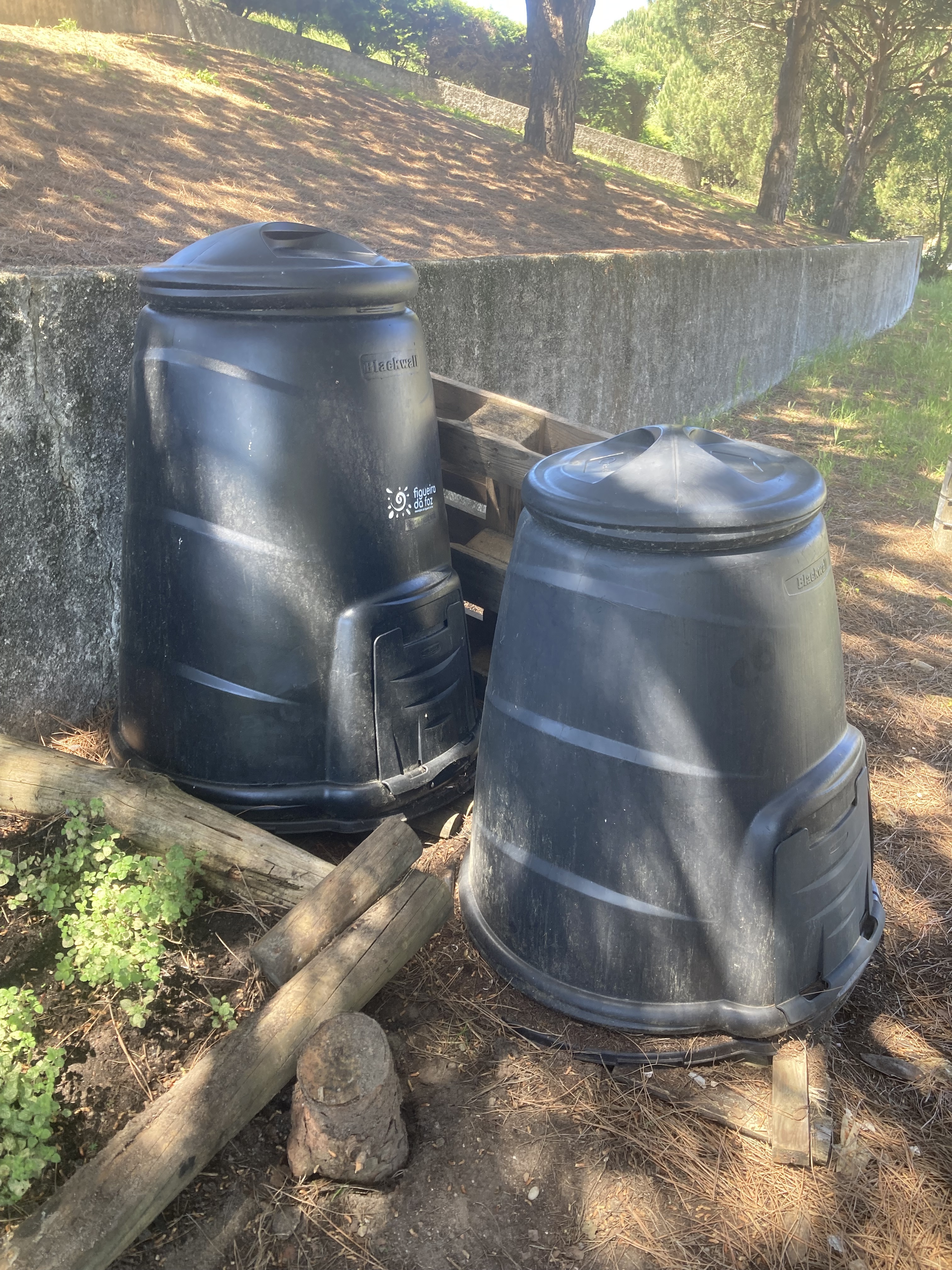 Depósito de compostagem