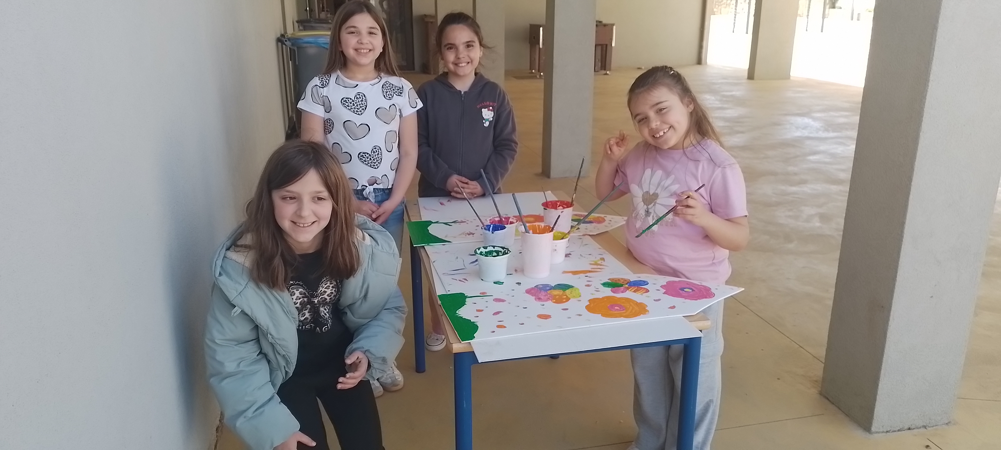 A Horta da Escola Básica de Alto Soutelo
Decoração da nossa horta!