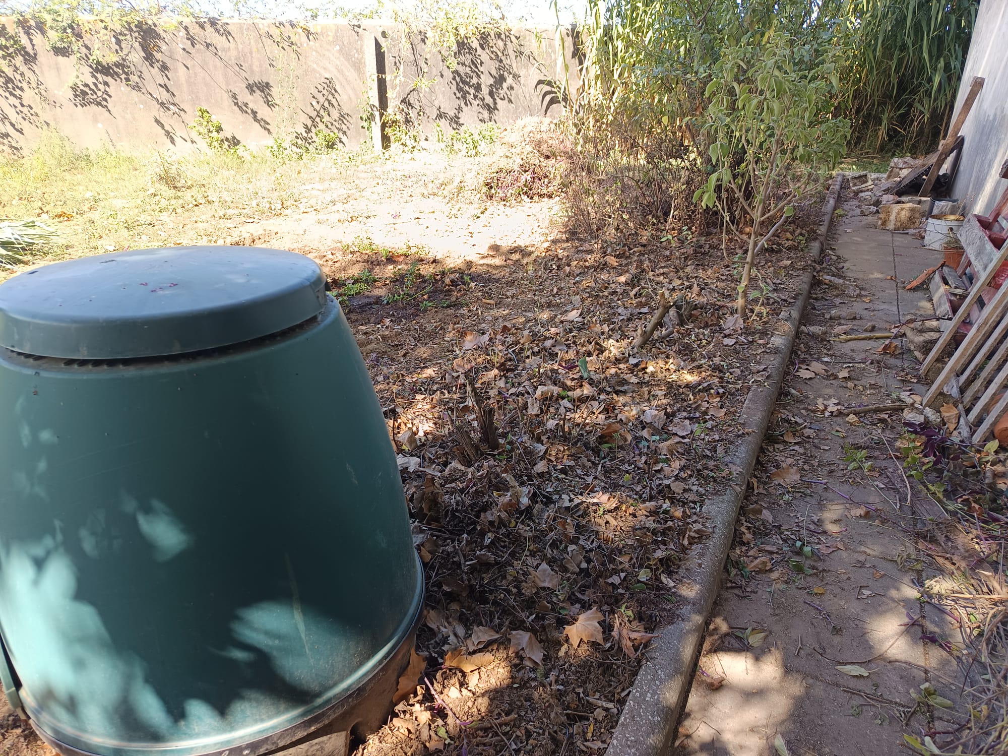 O compostor e as aromáticas receberam tratamento especial.