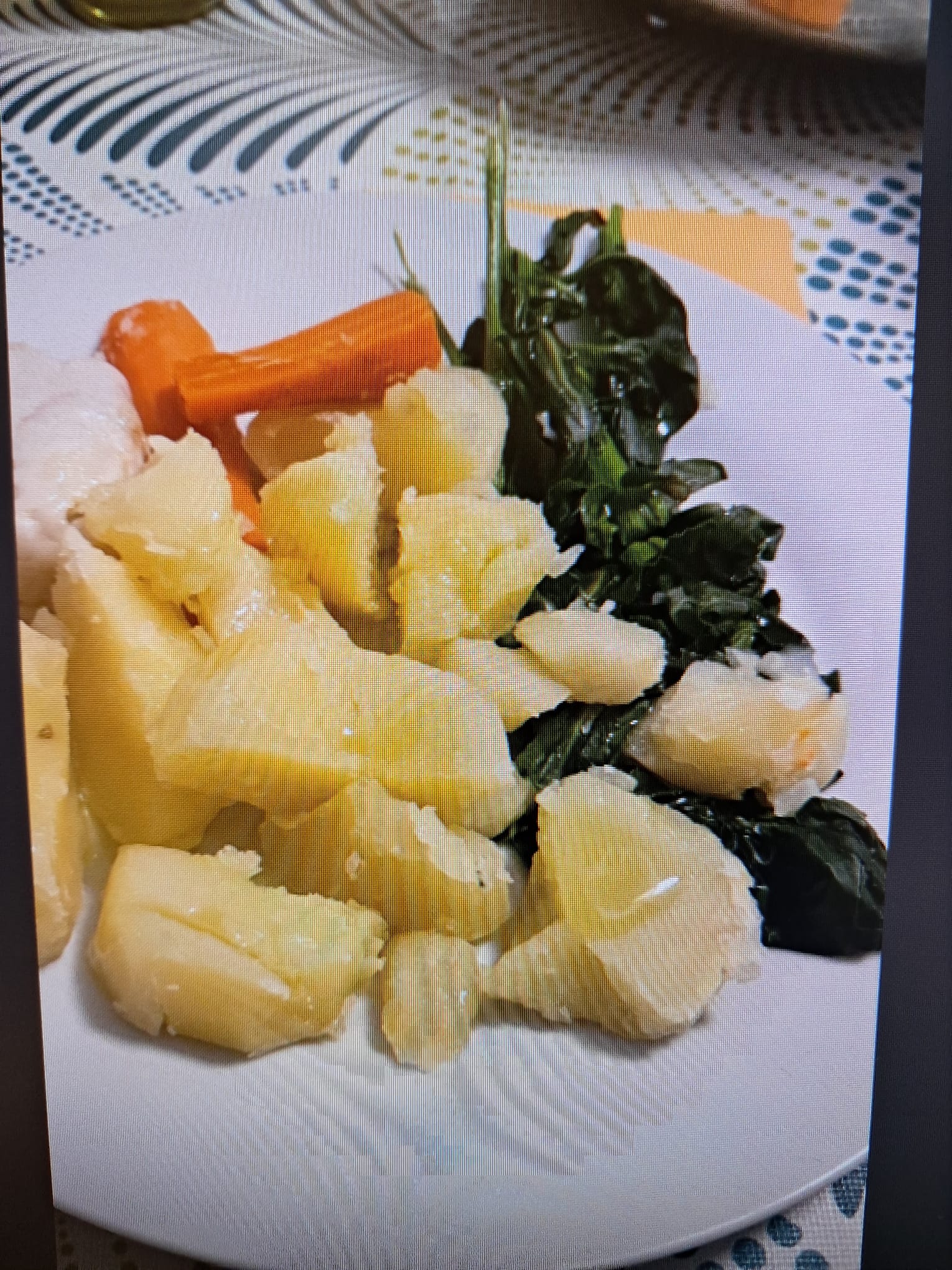 Com legumes da horta, foi possível confecionar uma refeição.