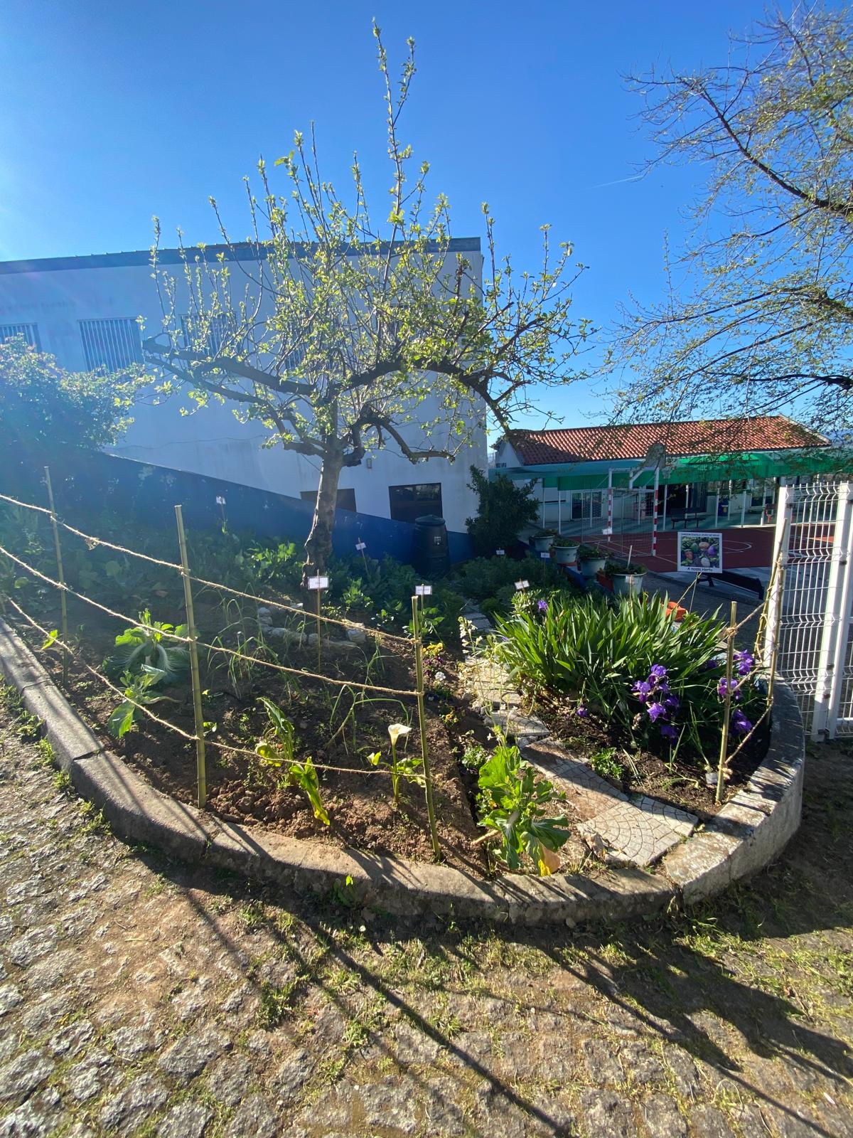 Entrada para a horta